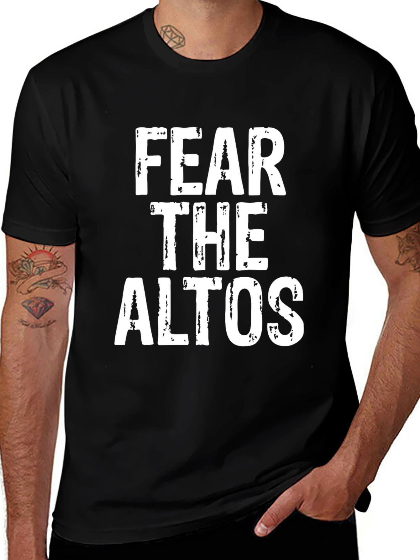 Variant 20 of Fear The Altos T-Shirt - Novelty Graphic Tee