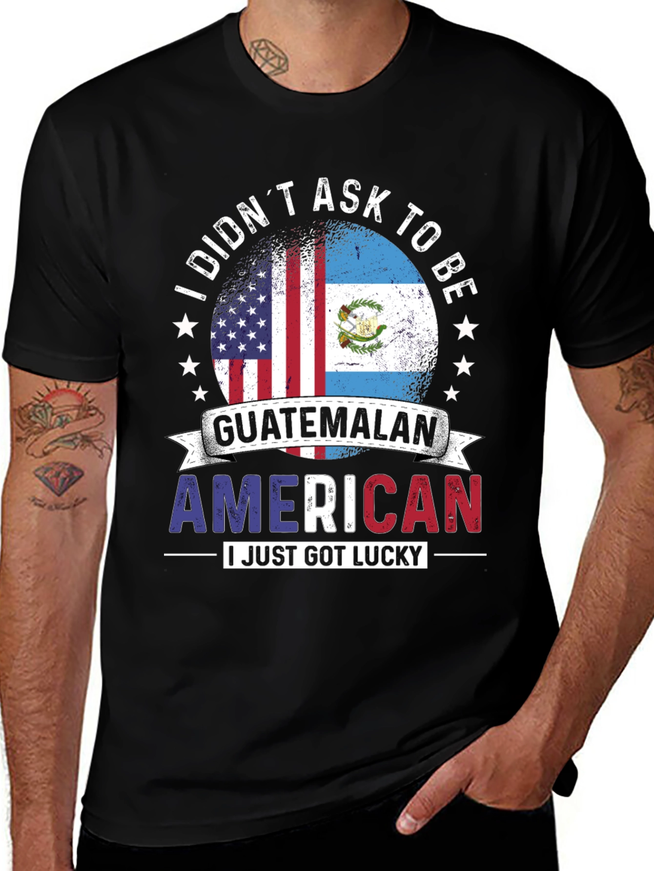 Guatemalan American Lucky T-Shirt