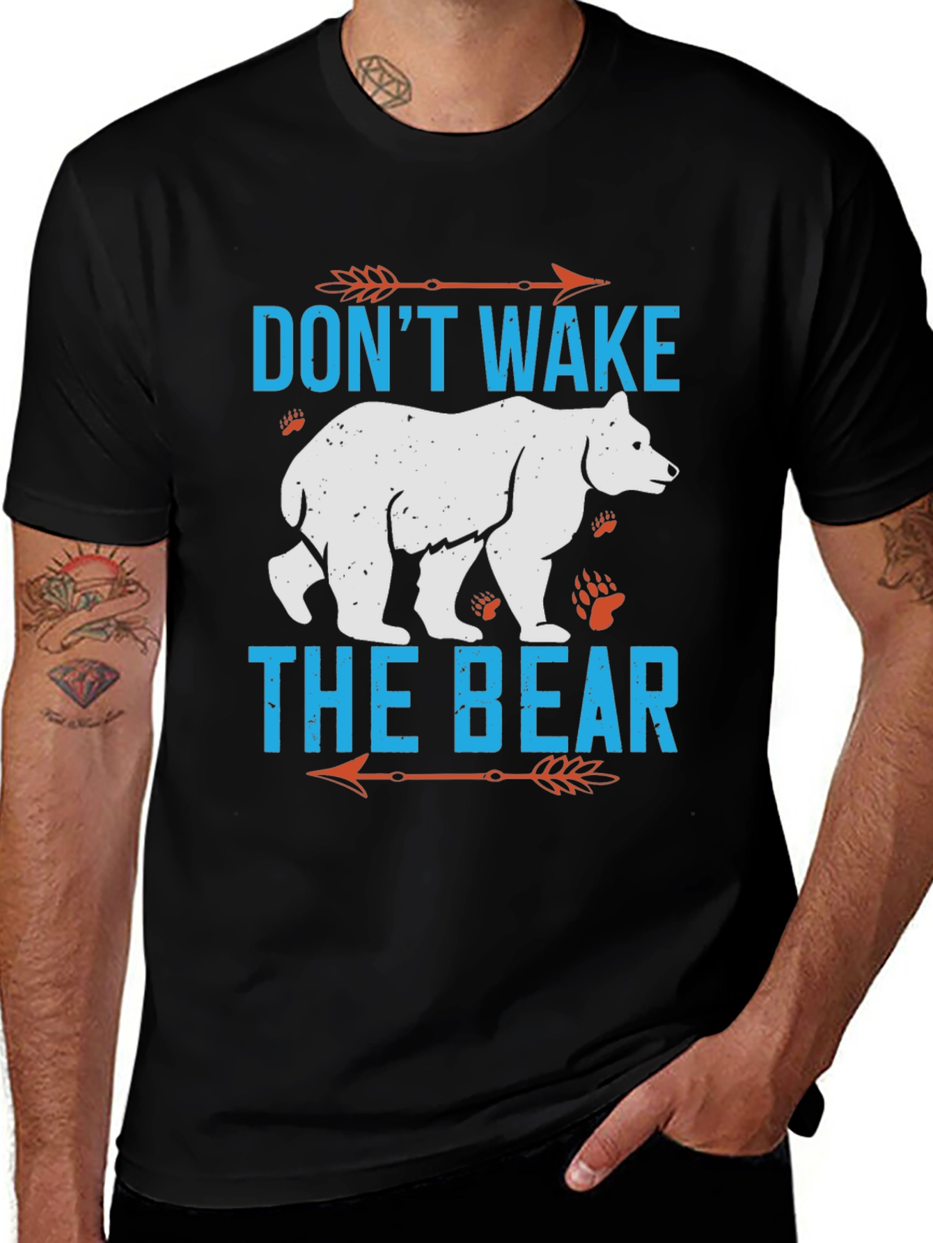 Variant 8 of Don't Wake The Bear Graphic Tee
