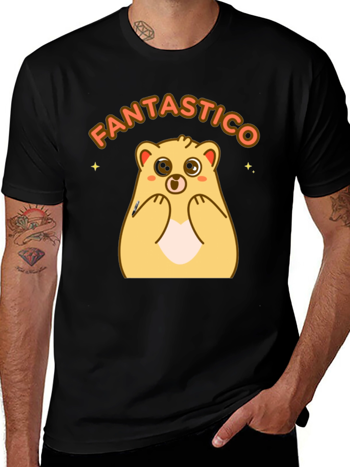 Variant 3 of Fantastico Hamster Graphic Tee