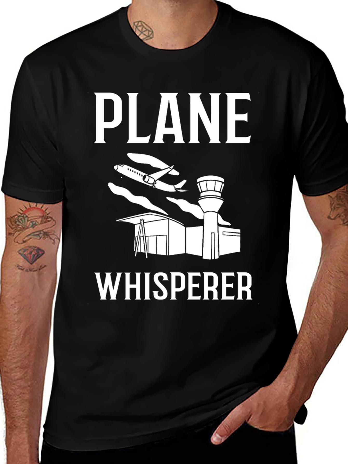 Variant 20 of Plane Whisperer Aviation T-Shirt - Pilot Gift