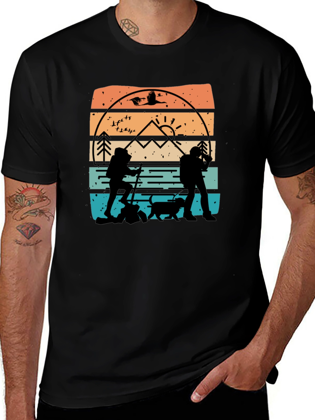Variant 27 of Nature Hiking Graphic T-Shirt