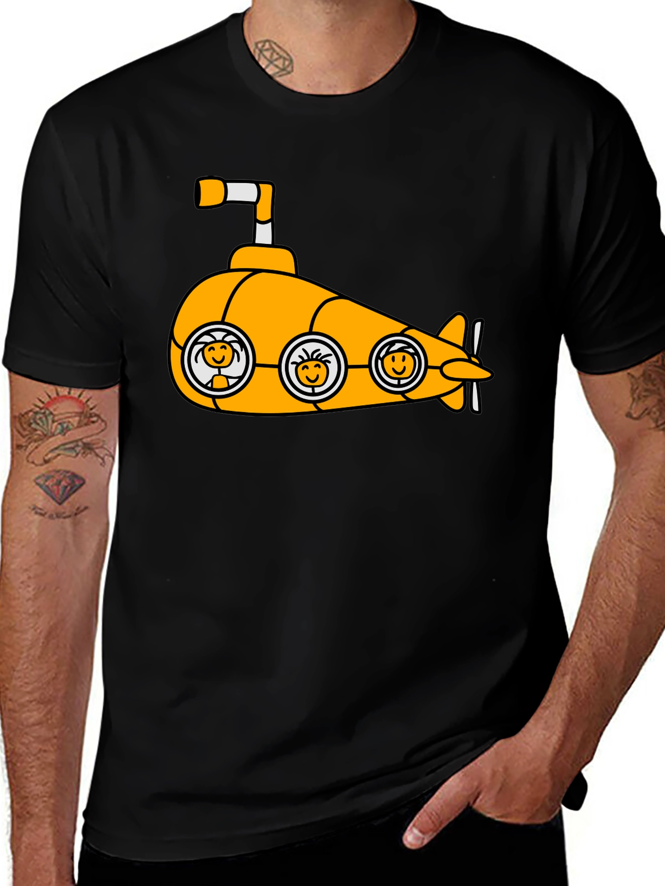Variant 4 of Yellow Submarine Graphic Tee