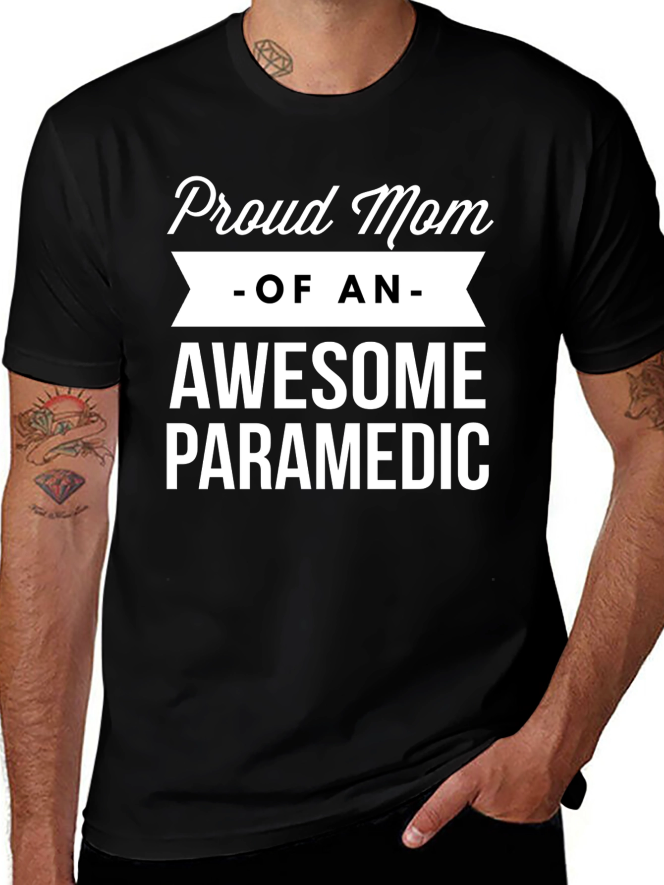 Variant 18 of Proud Mom of Awesome Paramedic T-Shirt