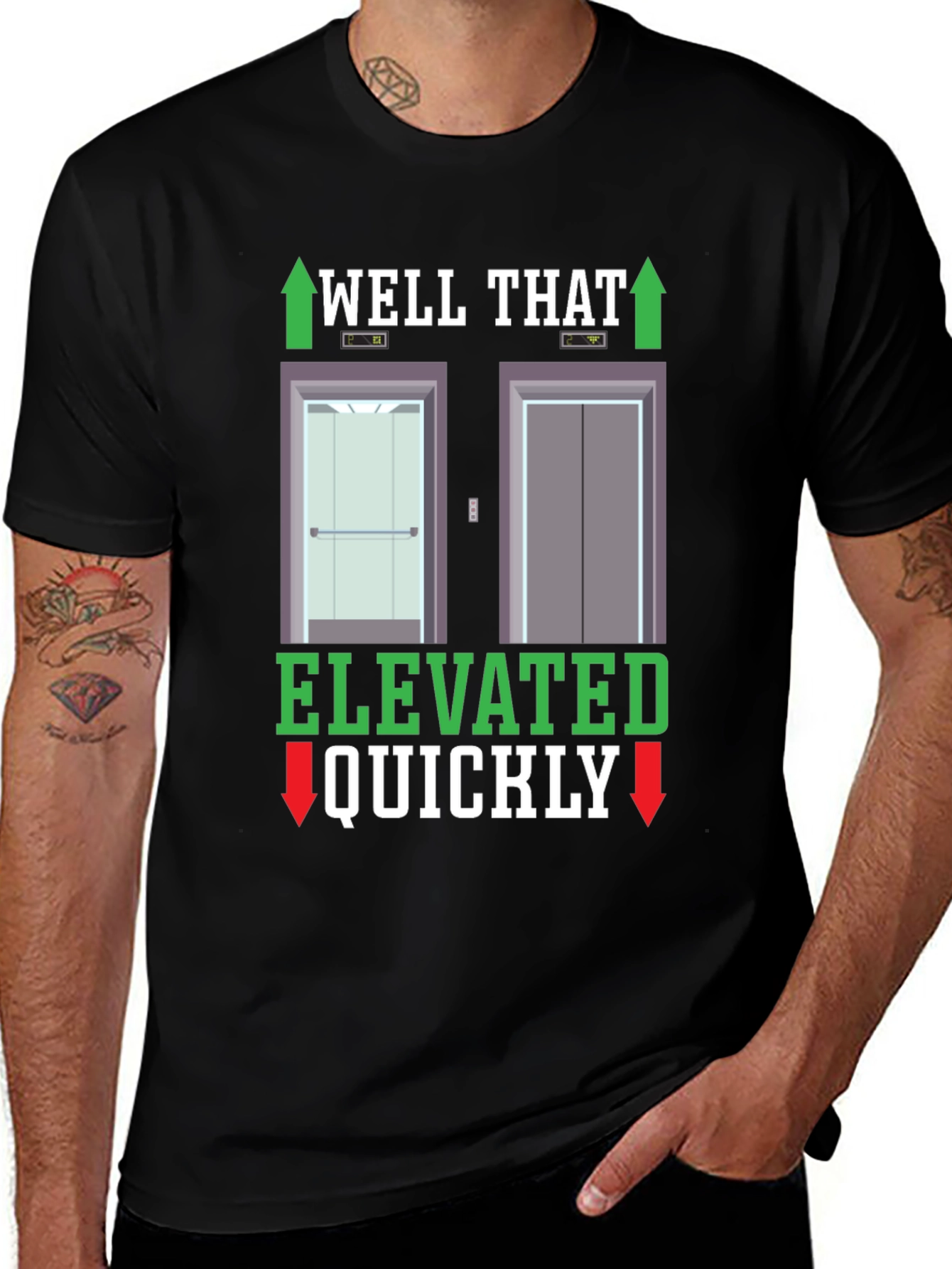 Variant 14 of Elevated Quickly Graphic T-Shirt