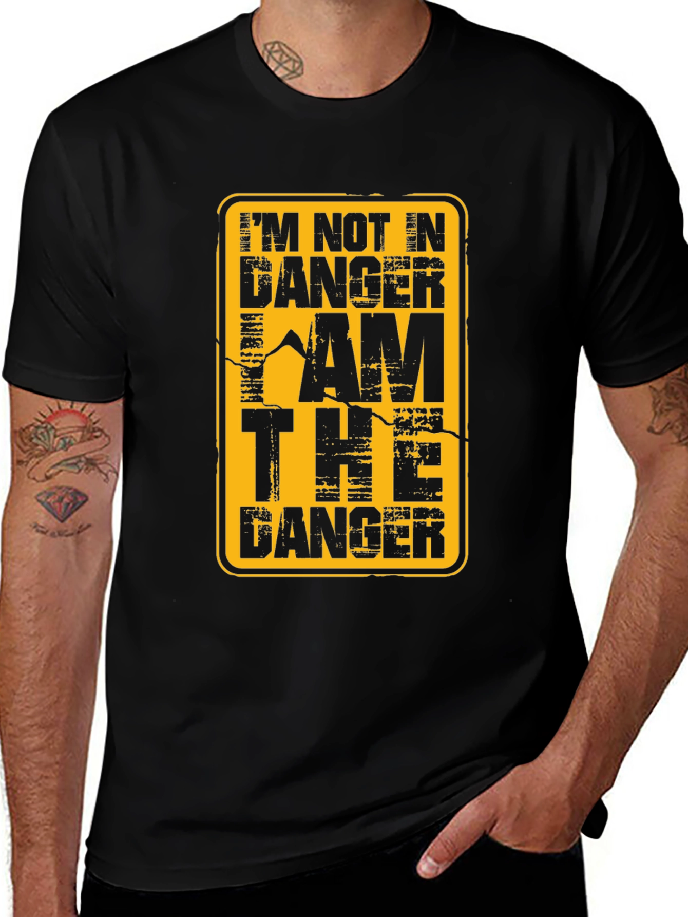 Variant 15 of Breaking Bad I Am The Danger T-Shirt