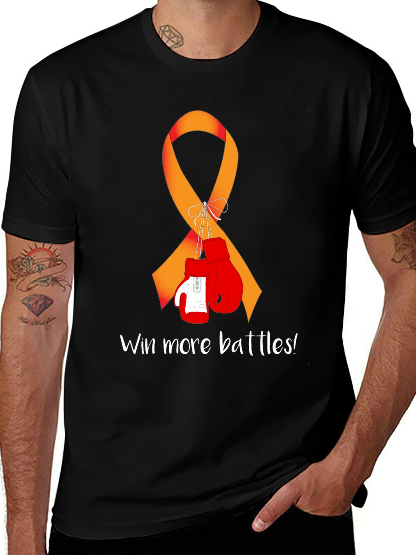 Win More Battles Awareness Tee
