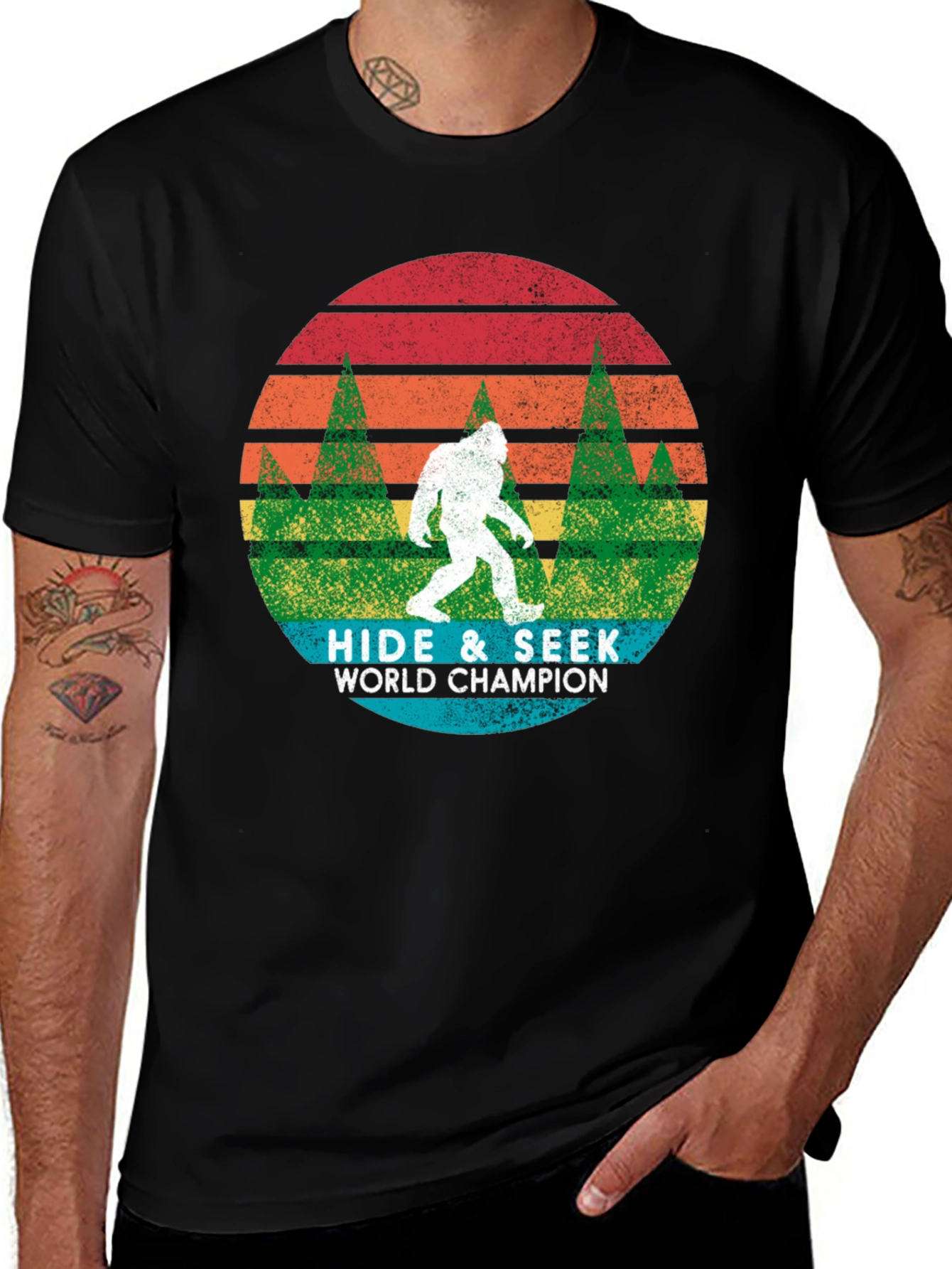 Hide & Seek World Champion Bigfoot T-Shirt