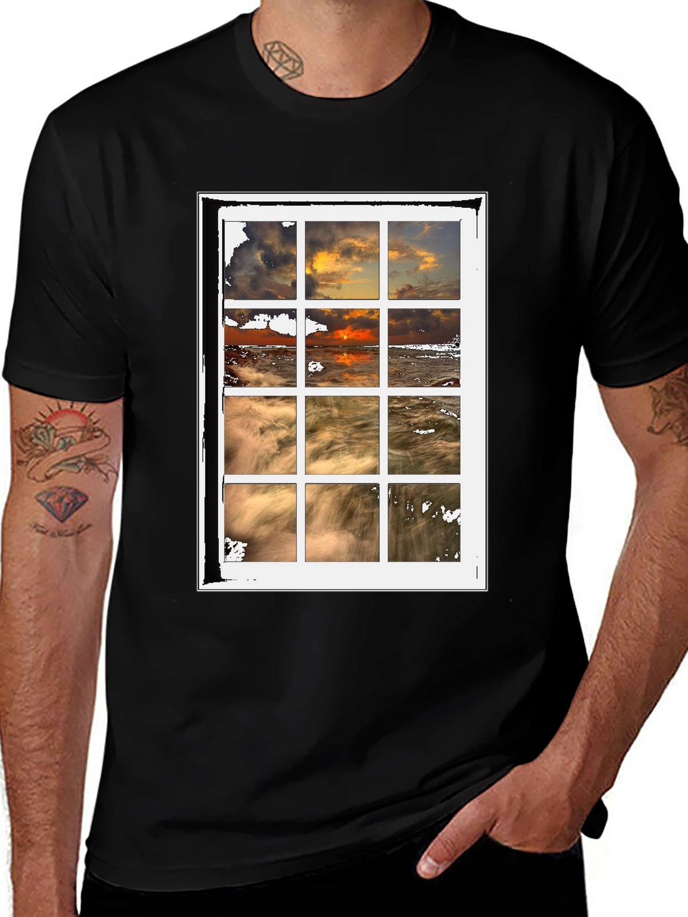 Window to the Sea Graphic Tee