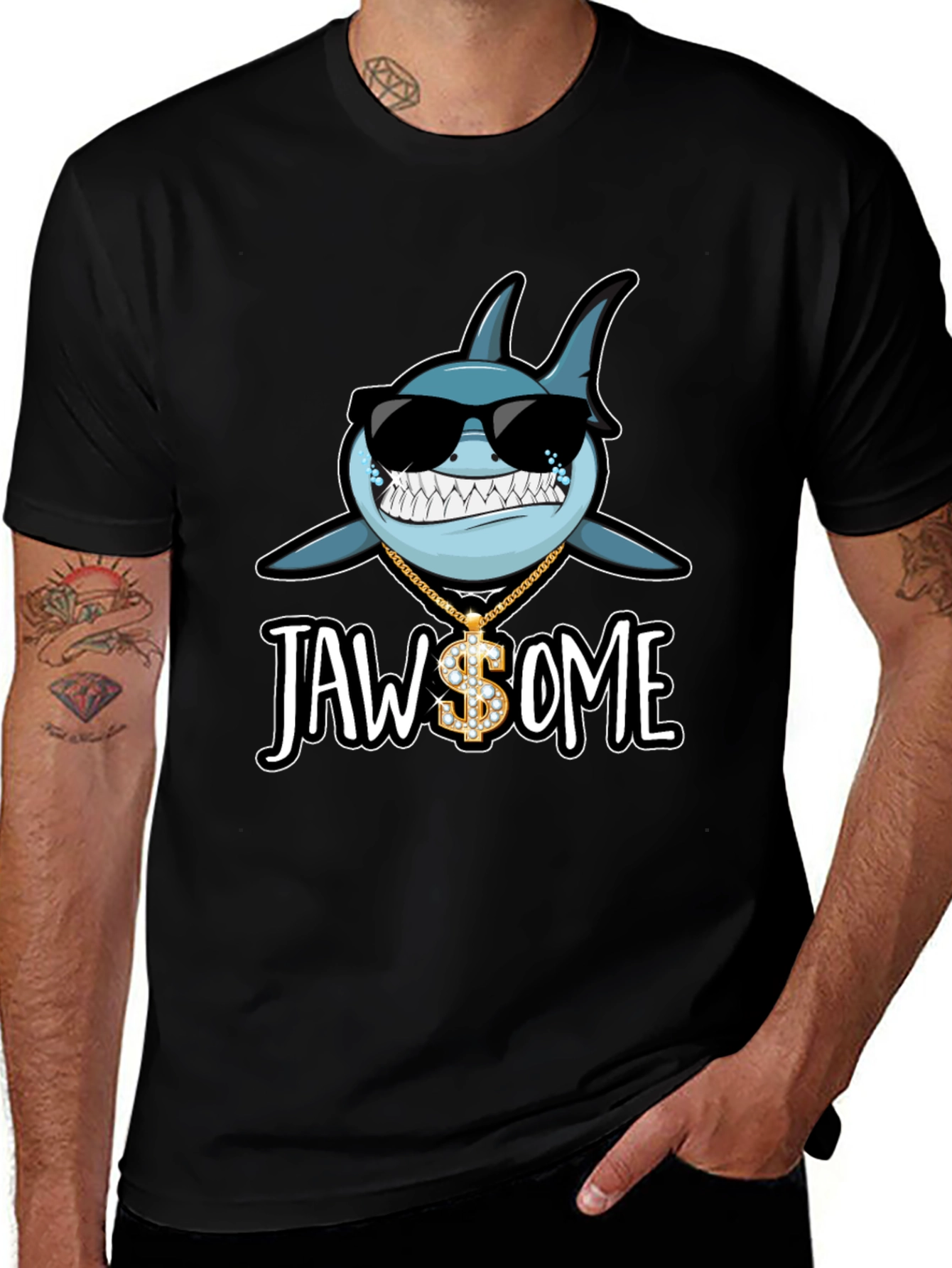 Variant 24 of Jawsome Shark Graphic T-Shirt - Cool & Trendy