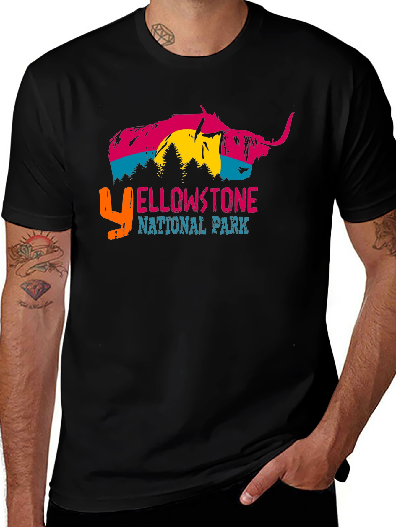 Yellowstone National Park Graphic Tee