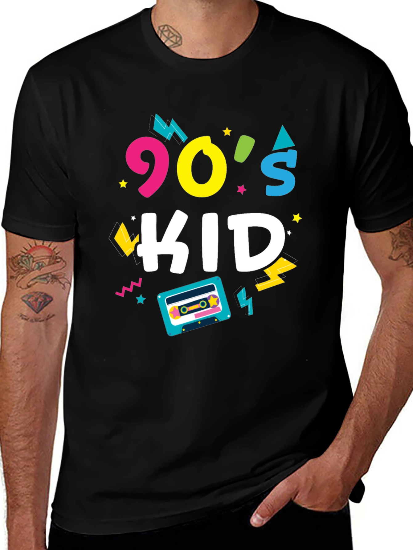 90's Kid Graphic Tee - Retro Nostalgia T-Shirt