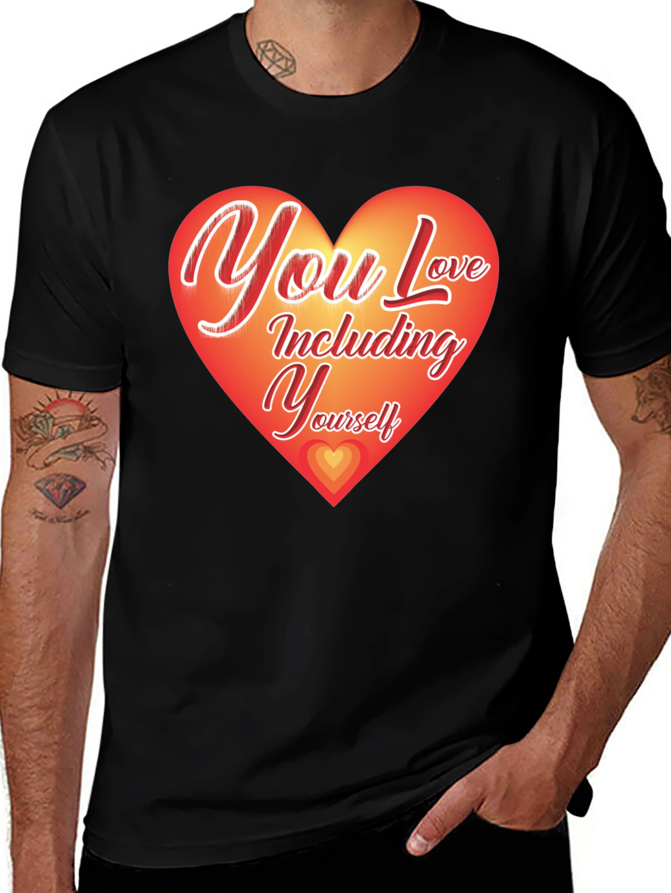 Variant 3 of Love Yourself Graphic T-Shirt