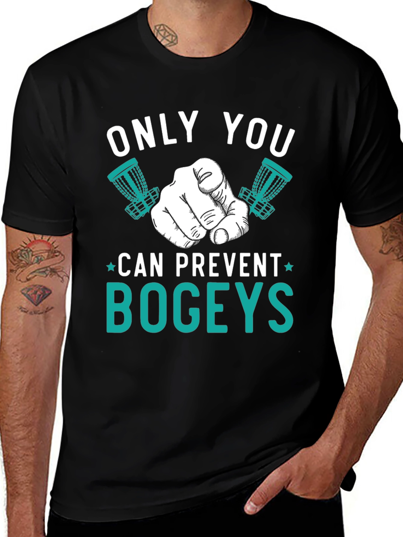 Variant 3 of Only You Can Prevent Bogeys T-Shirt