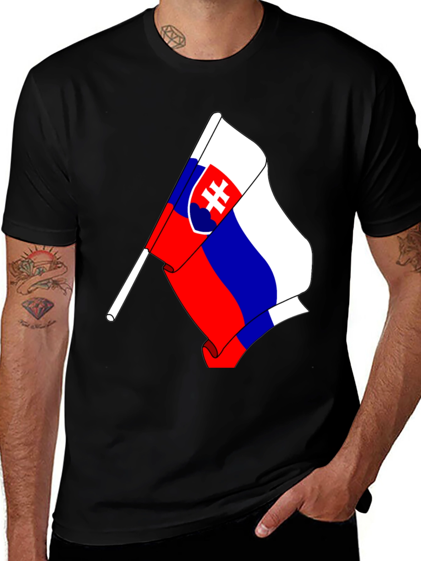 Slovakia Flag T-Shirt - Show Your Pride!