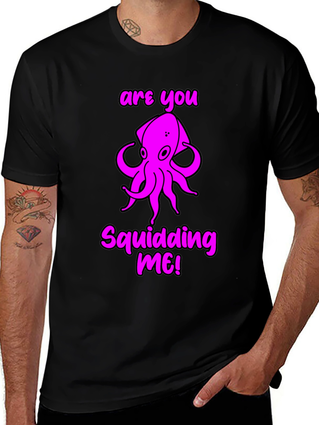 Variant 30 of Squidding Me? Graphic T-Shirt