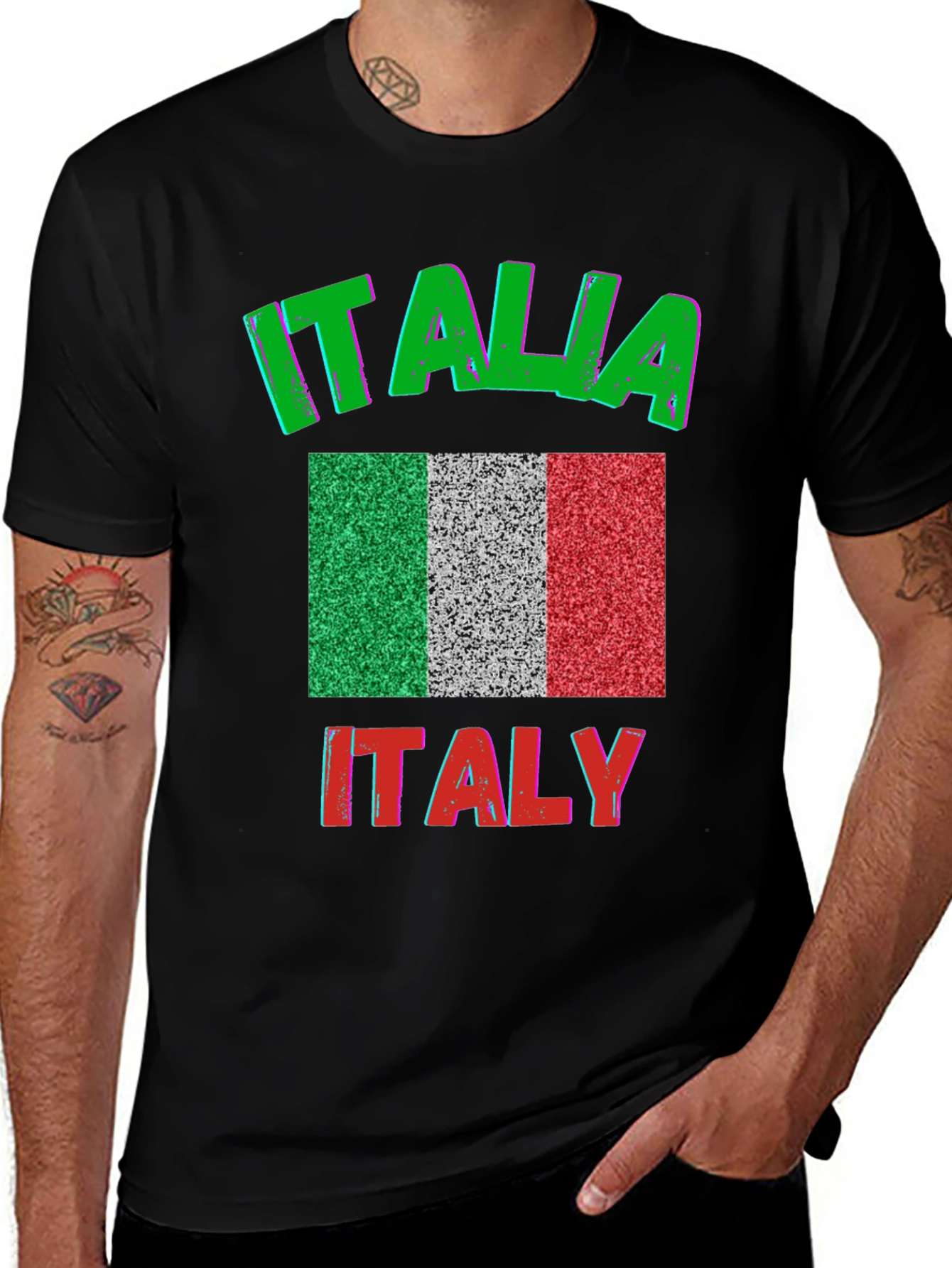 Italy Pride T-Shirt - Italia Flag Tee