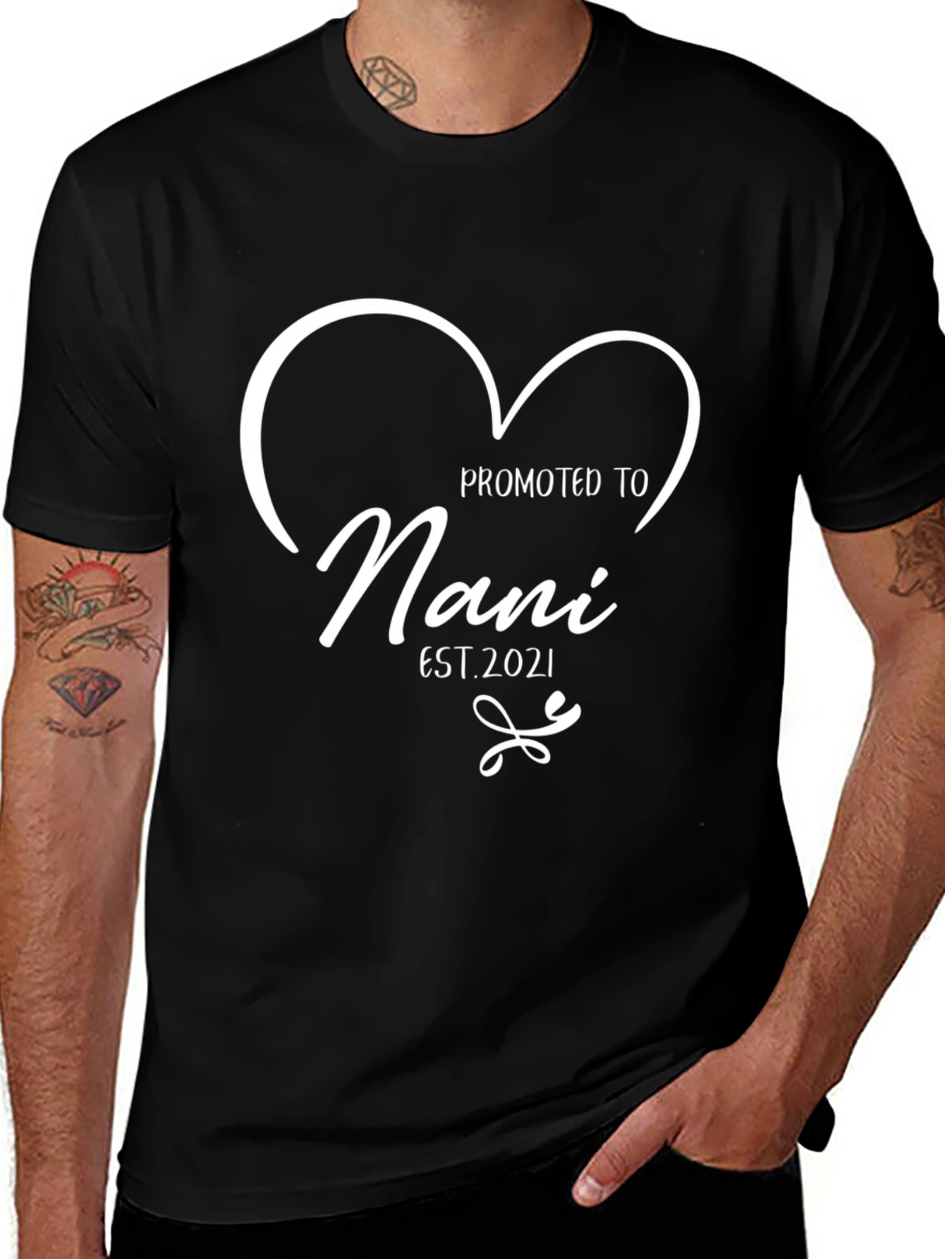Promoted to Nani Est. 2021 T-Shirt