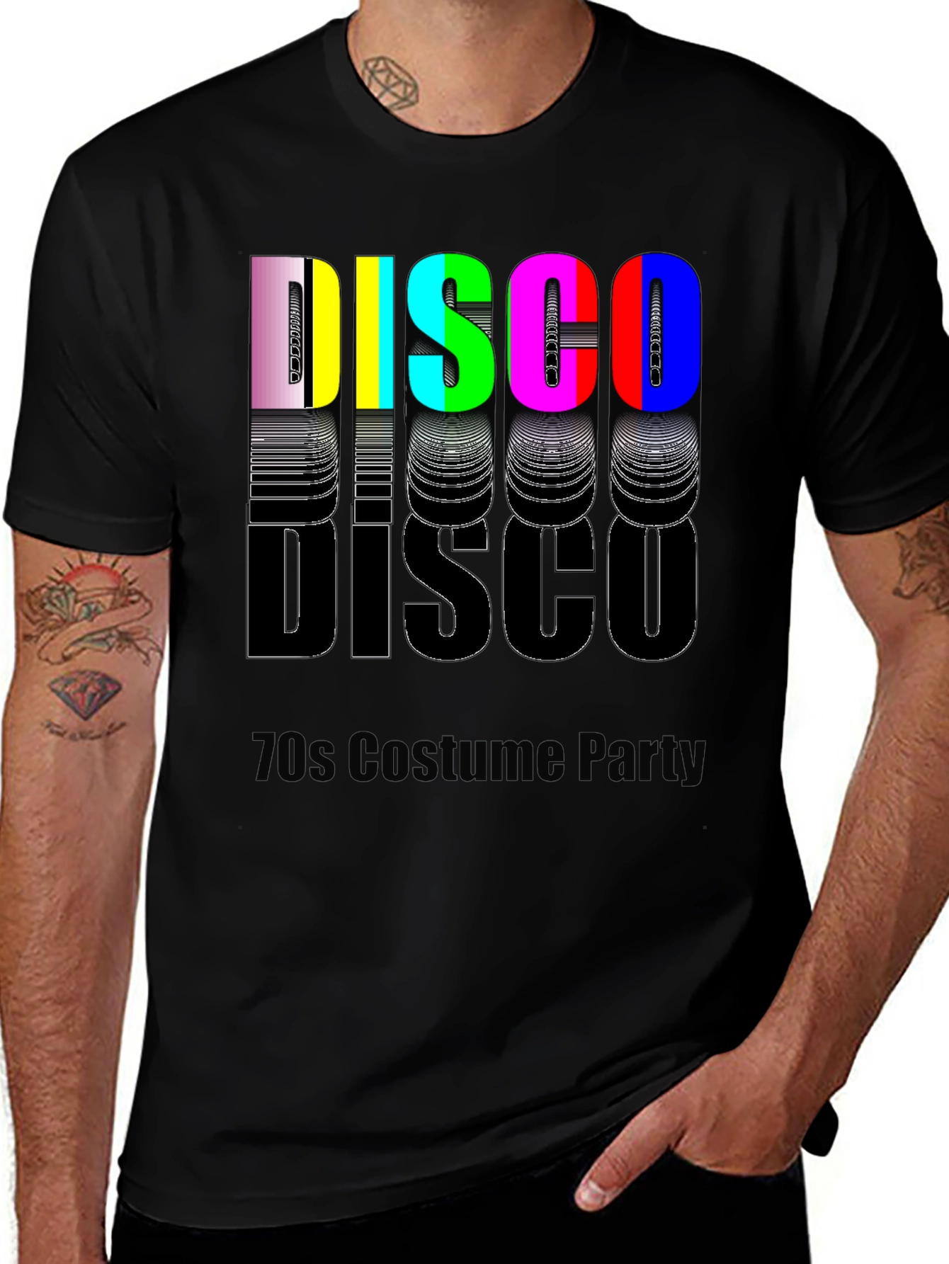 Variant 19 of Retro Disco Party Tee