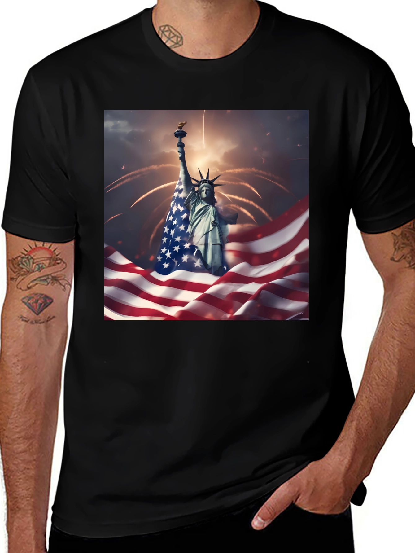Statue of Liberty Graphic Tee