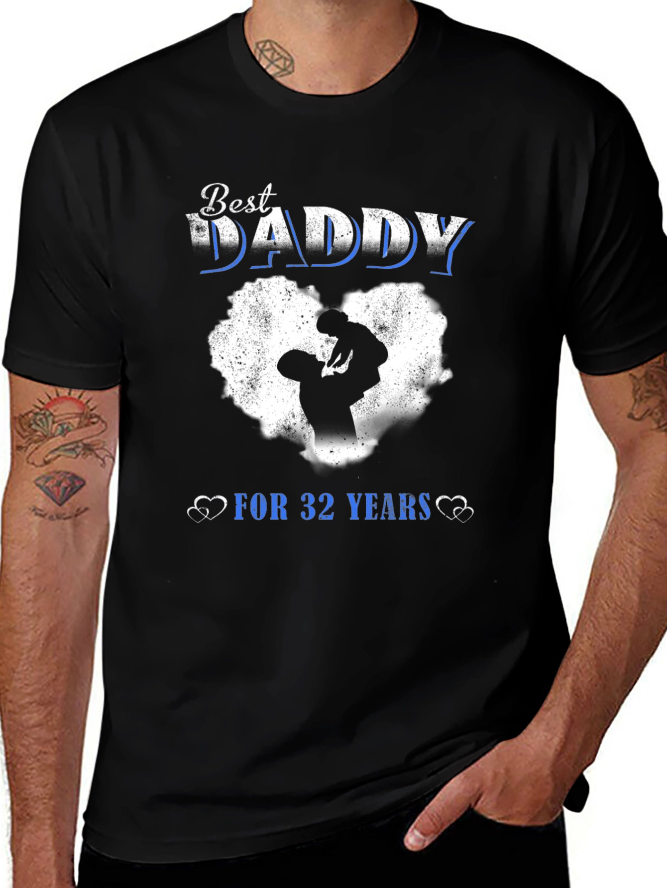 Best Daddy For 32 Years T-Shirt