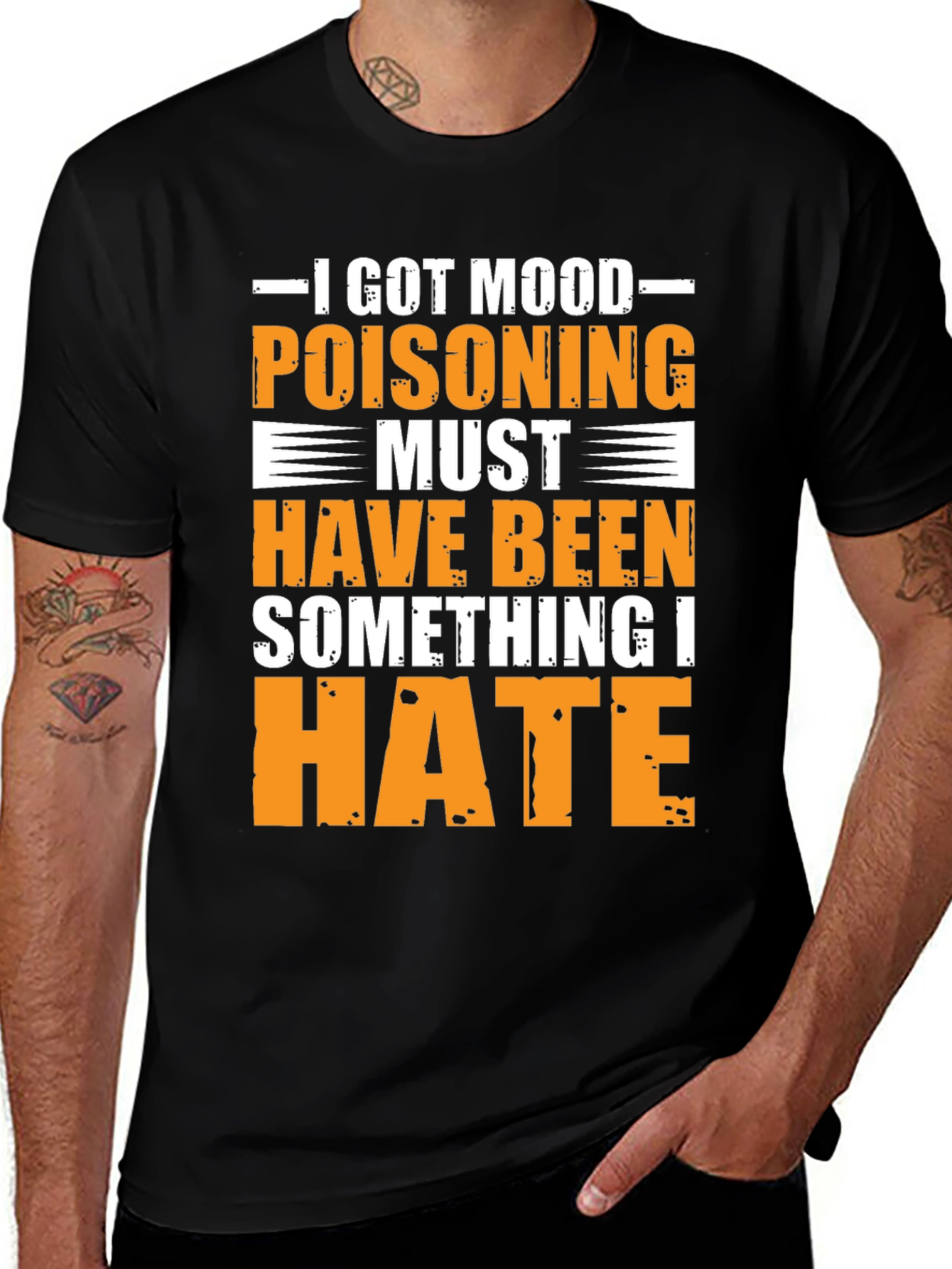 Variant 17 of Mood Poisoning Funny Graphic T-Shirt