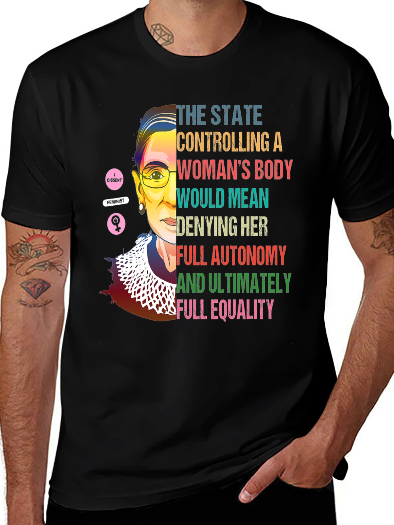RBG Feminist T-Shirt: State Control