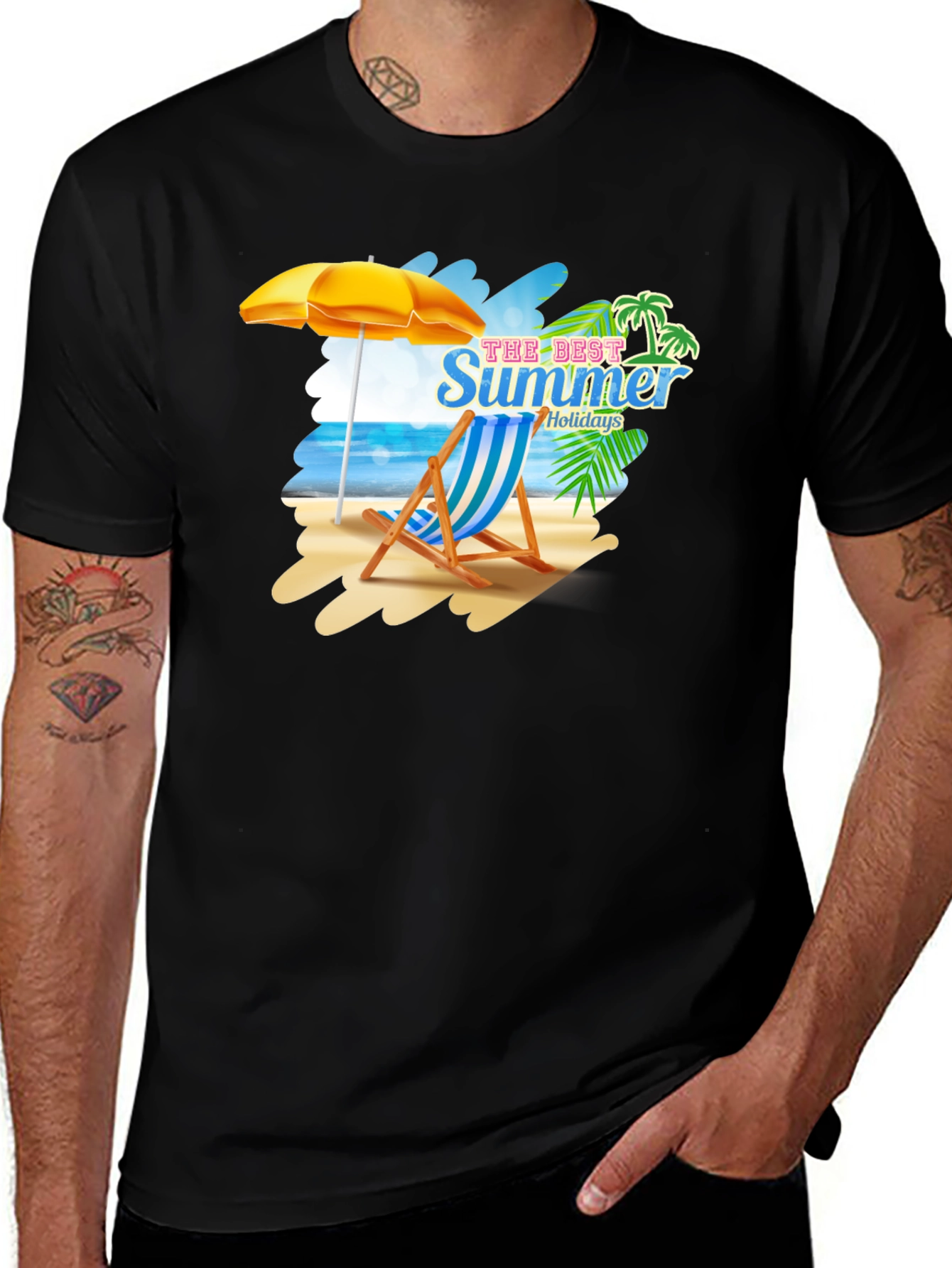 Variant 12 of Summer Holiday Graphic Tee - Beach Vibes