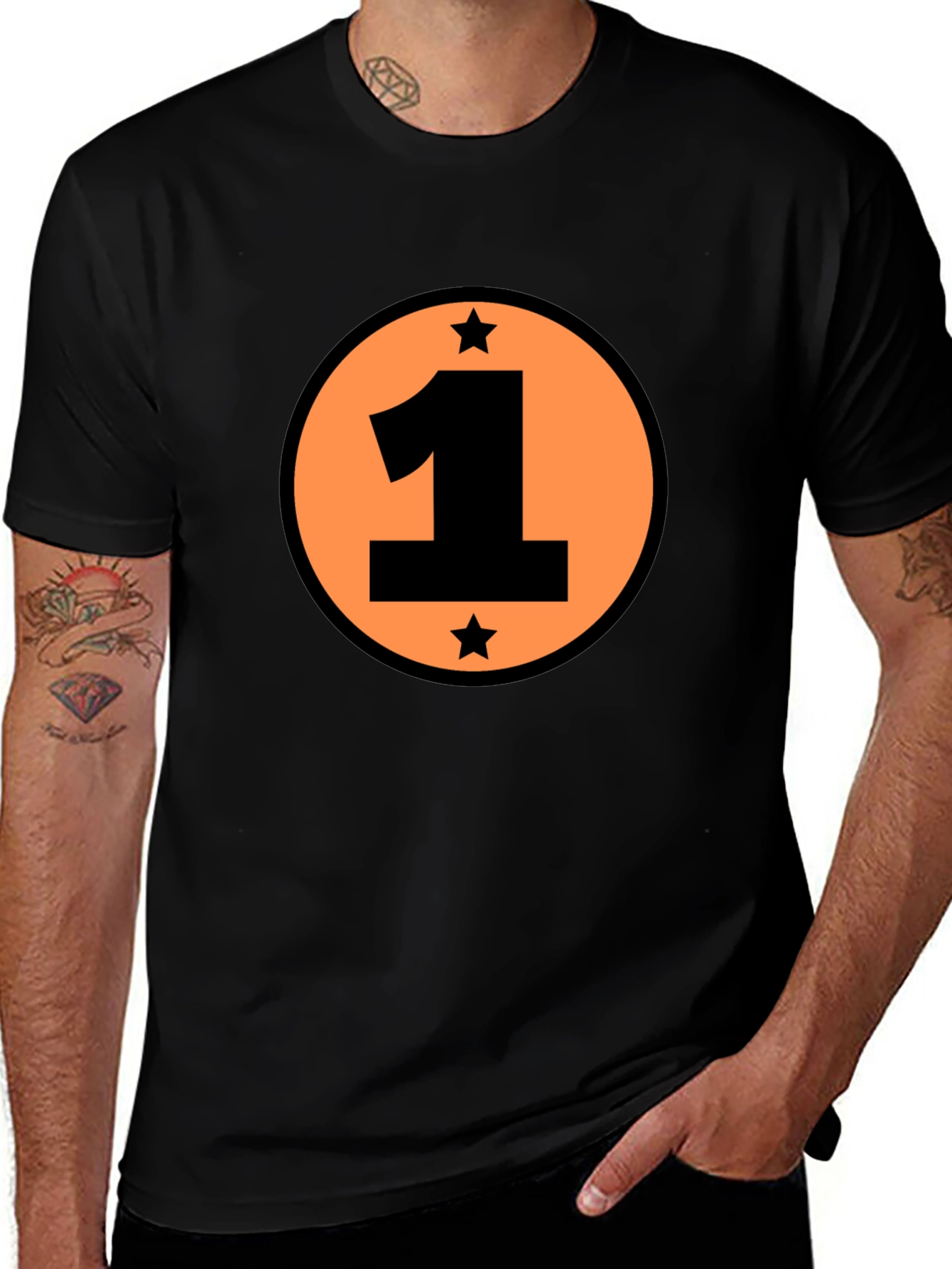 Variant 20 of Number One Star Graphic Tee