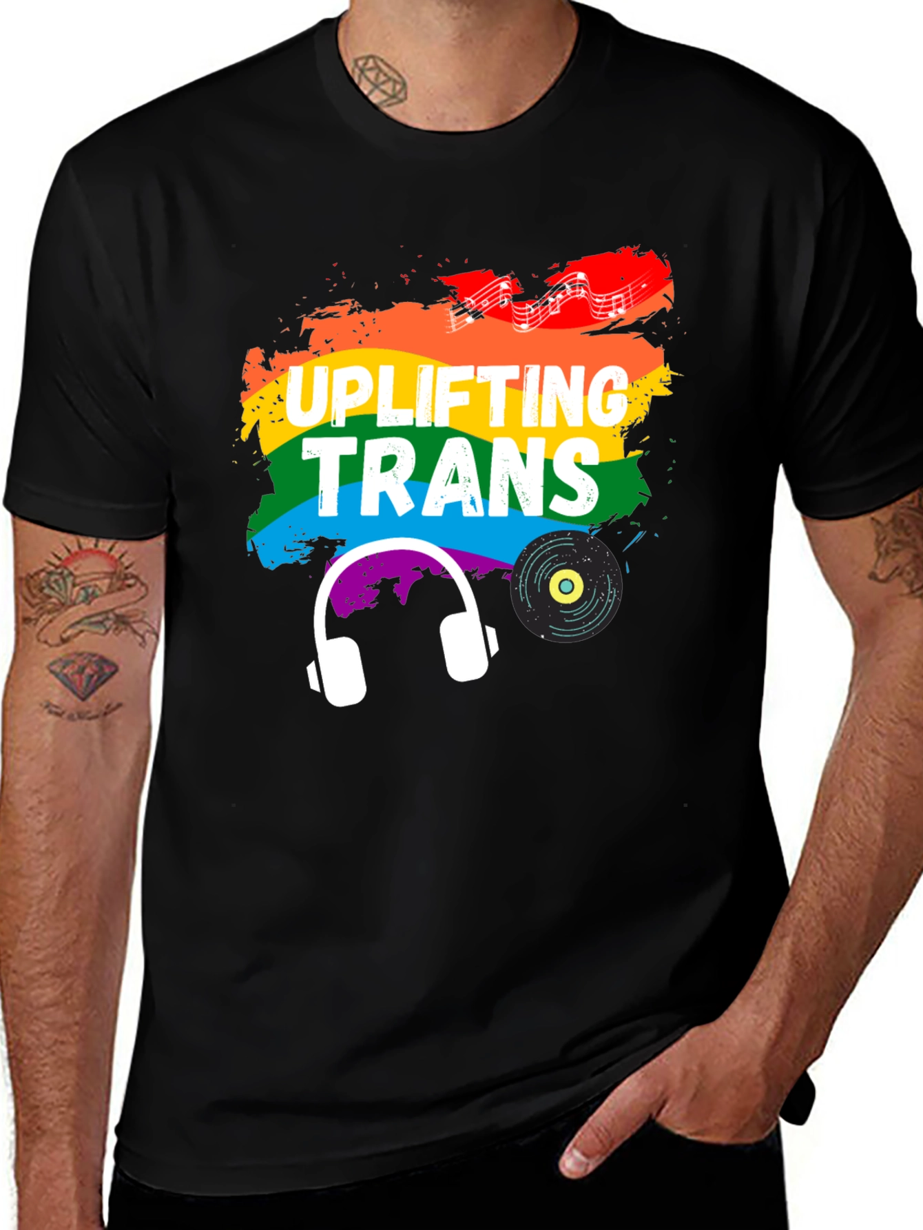 Variant 28 of Uplifting Trans Music T-Shirt