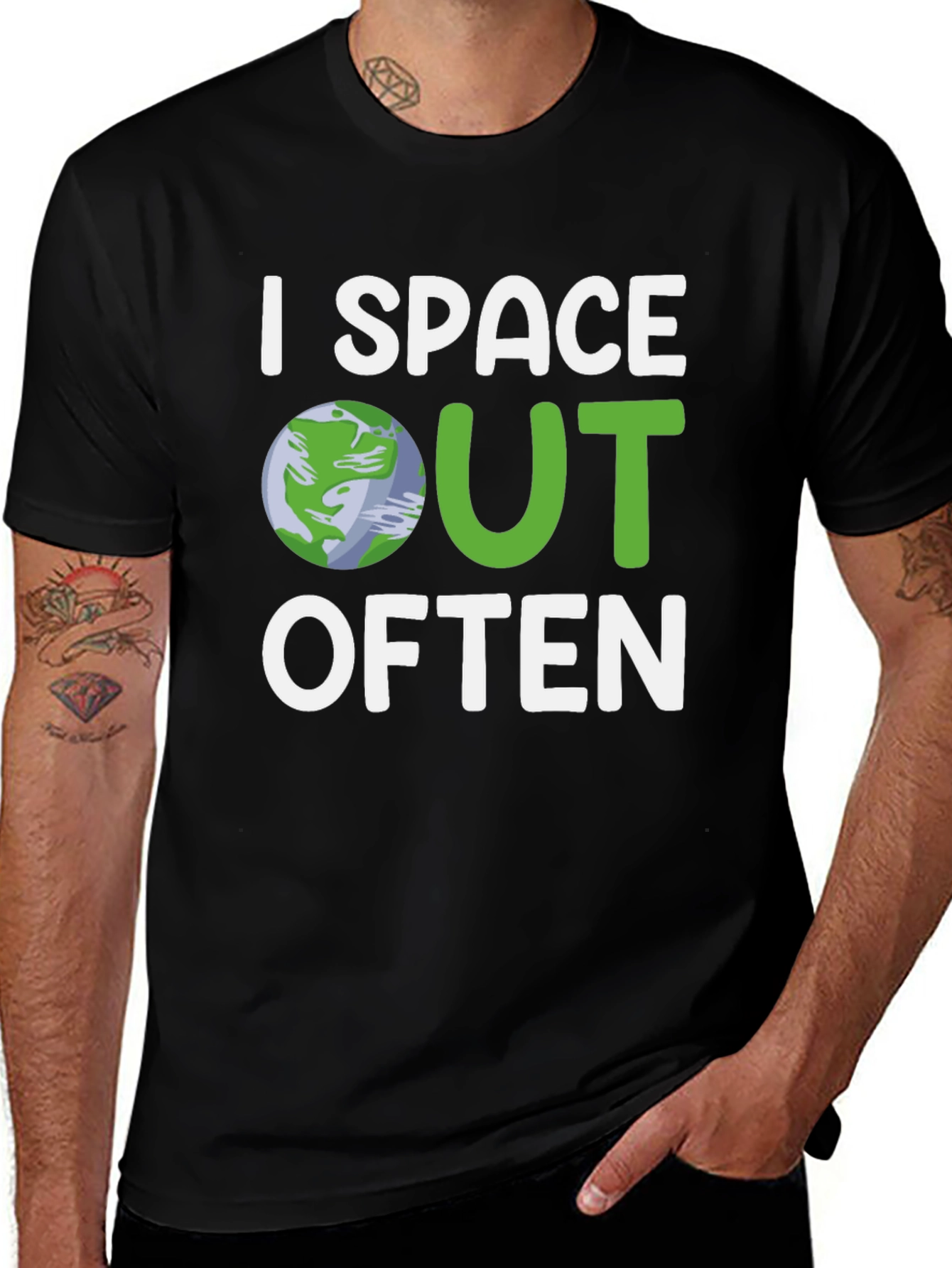 Variant 27 of Space Out Often Graphic T-Shirt