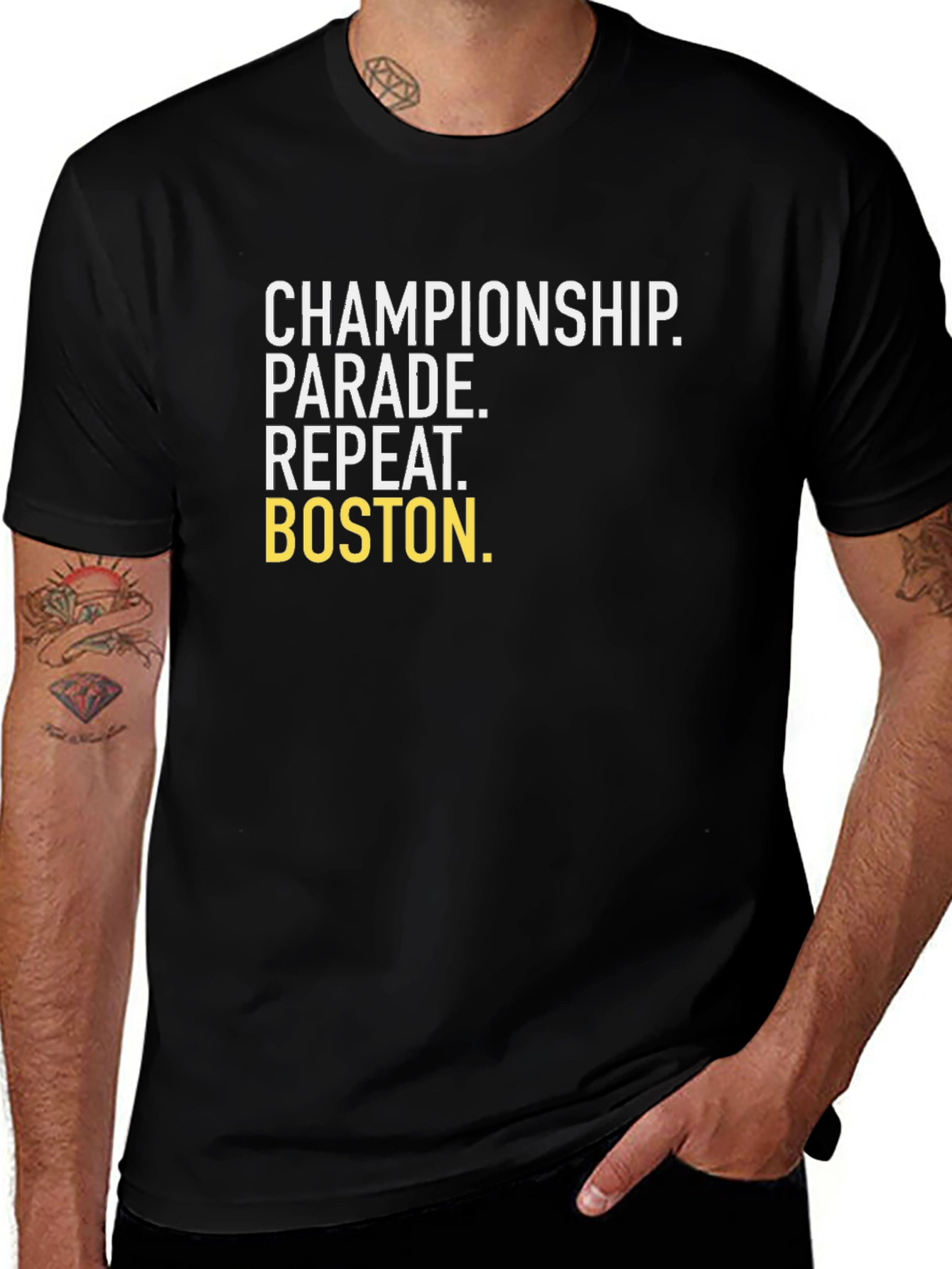 Championship Parade Repeat Boston T-Shirt