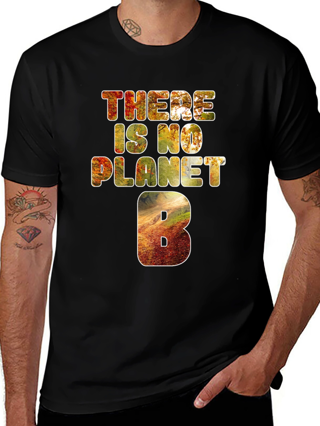 Variant 22 of There Is No Planet B Graphic Tee