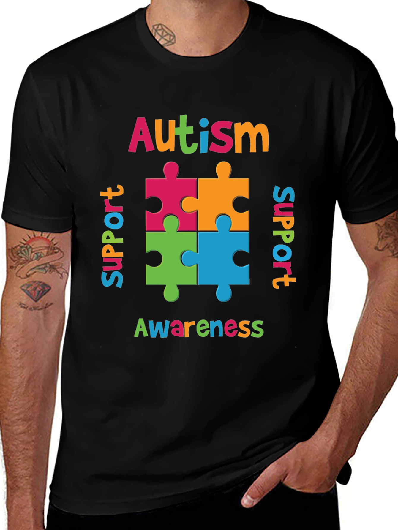 Autism Awareness Support T-Shirt