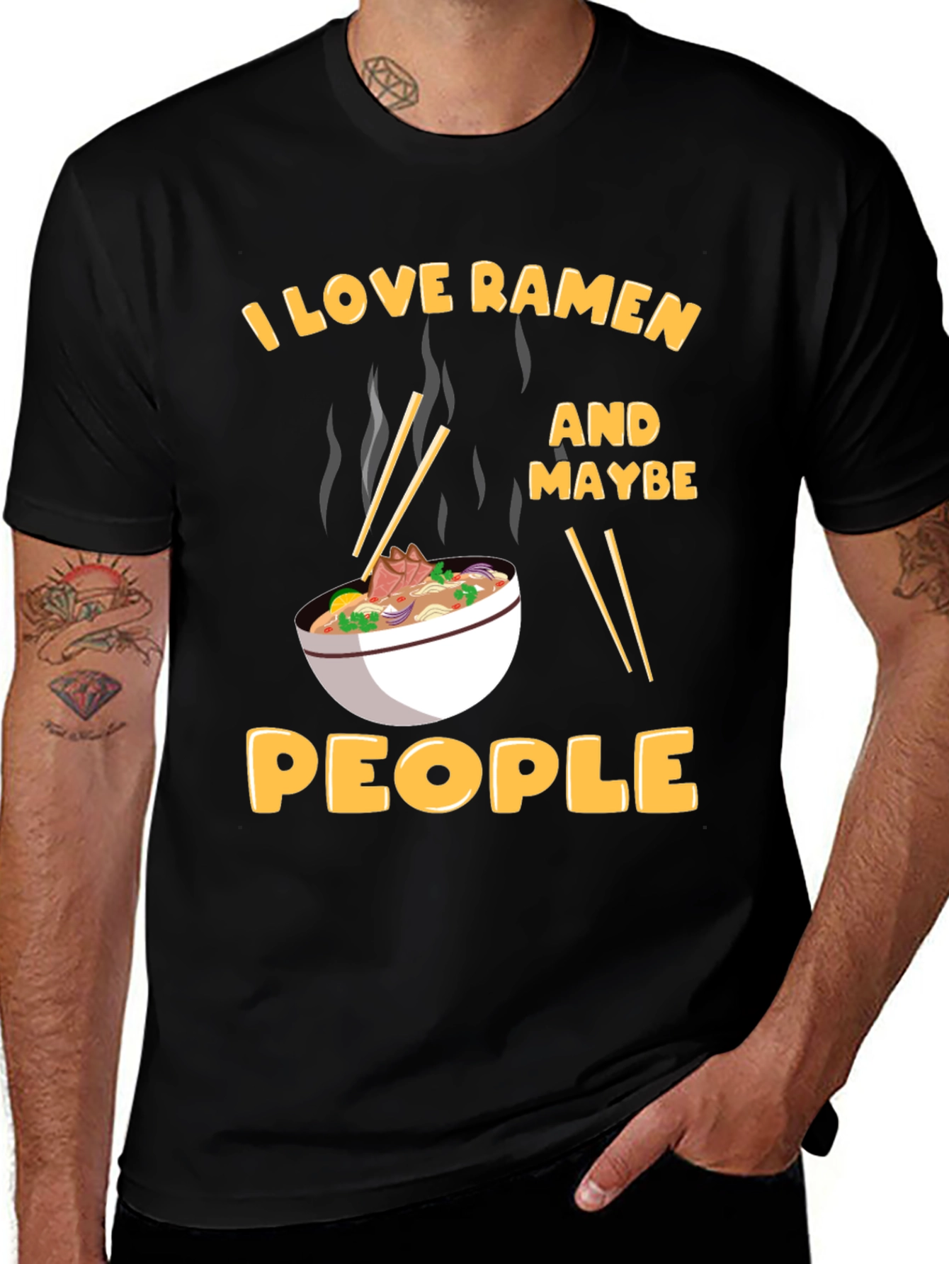 Variant 26 of I Love Ramen T-Shirt
