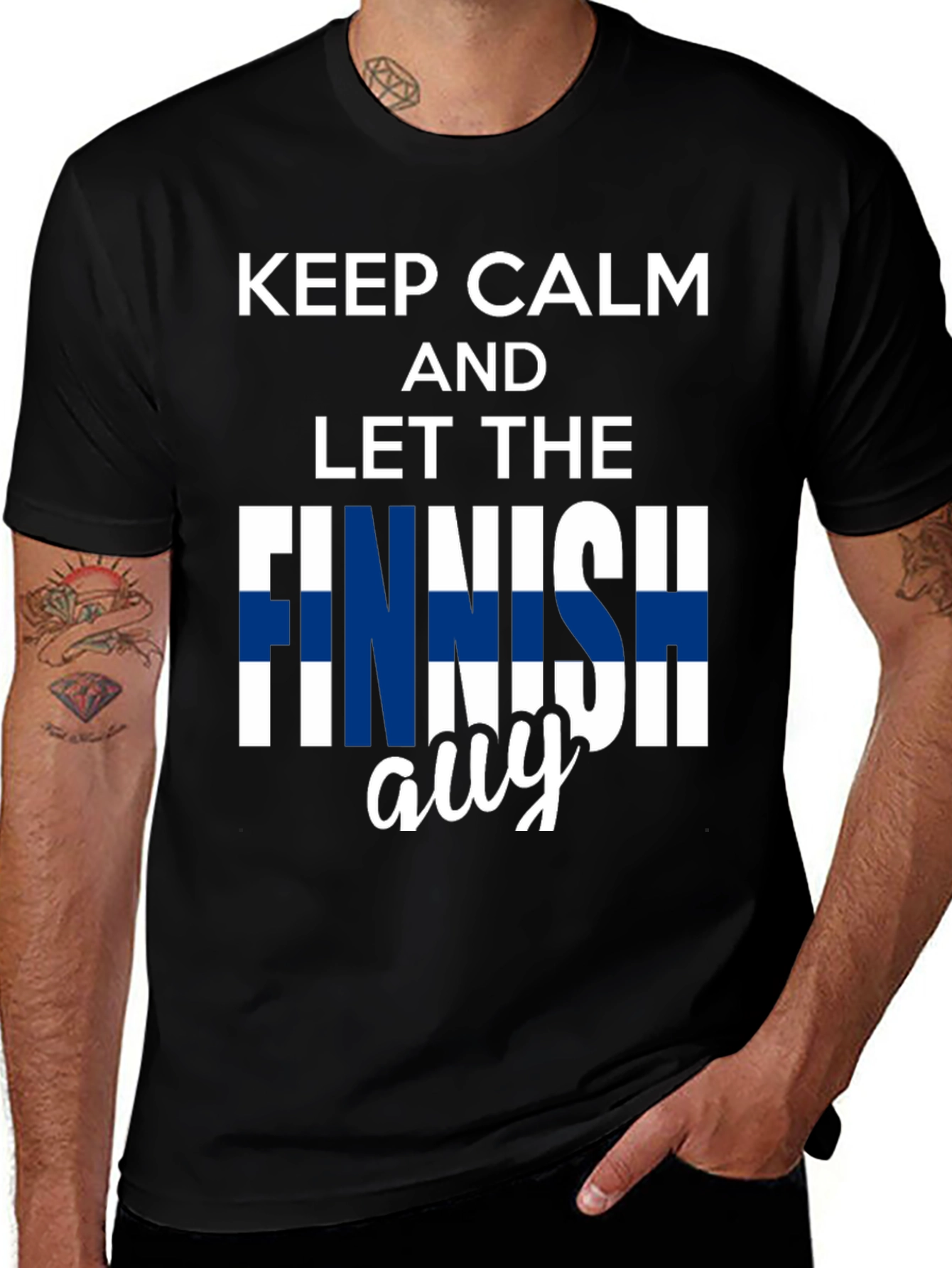 Keep Calm Finnish Auy T-Shirt