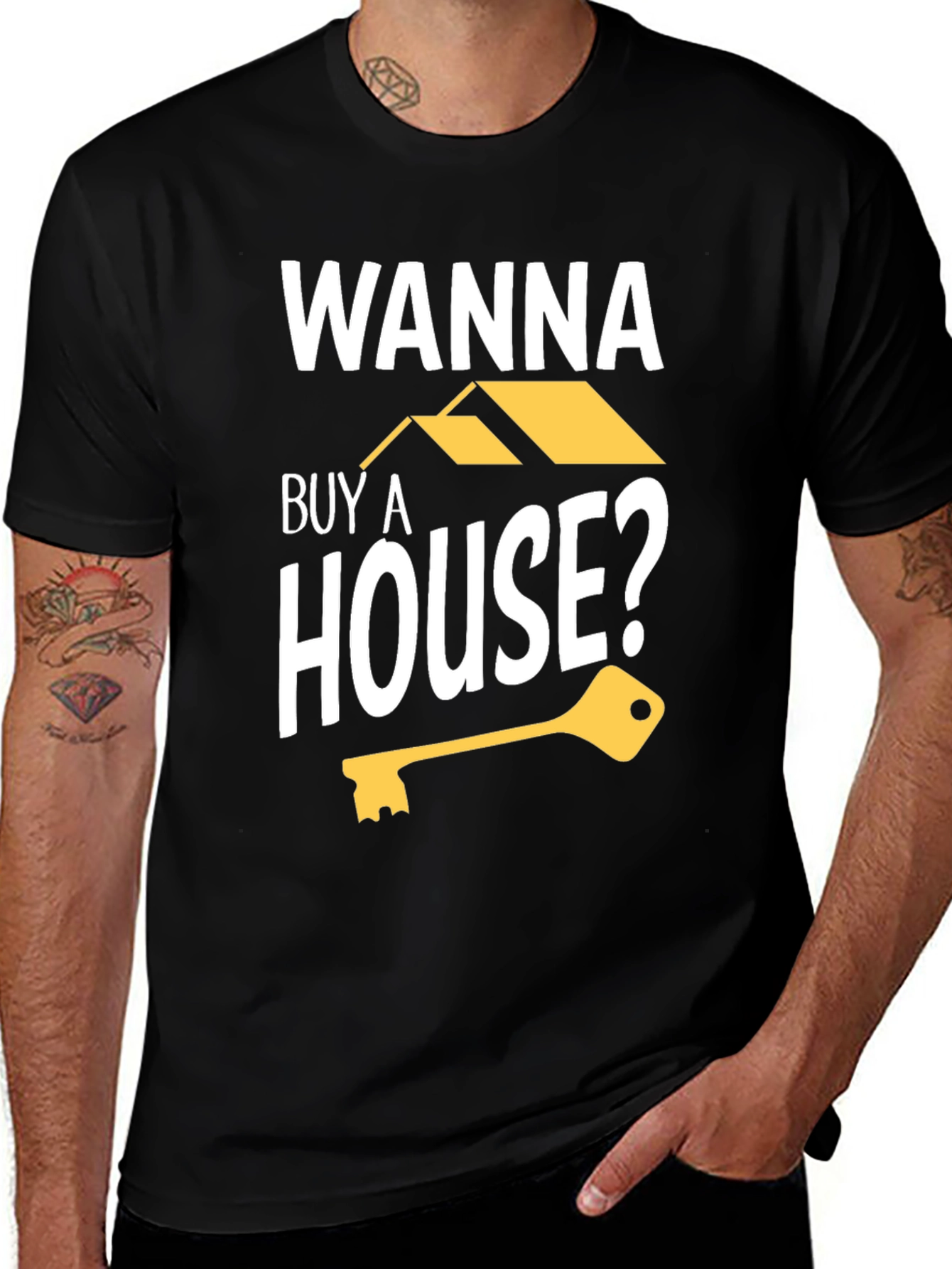 Variant 26 of Wanna Buy a House? Graphic Tee