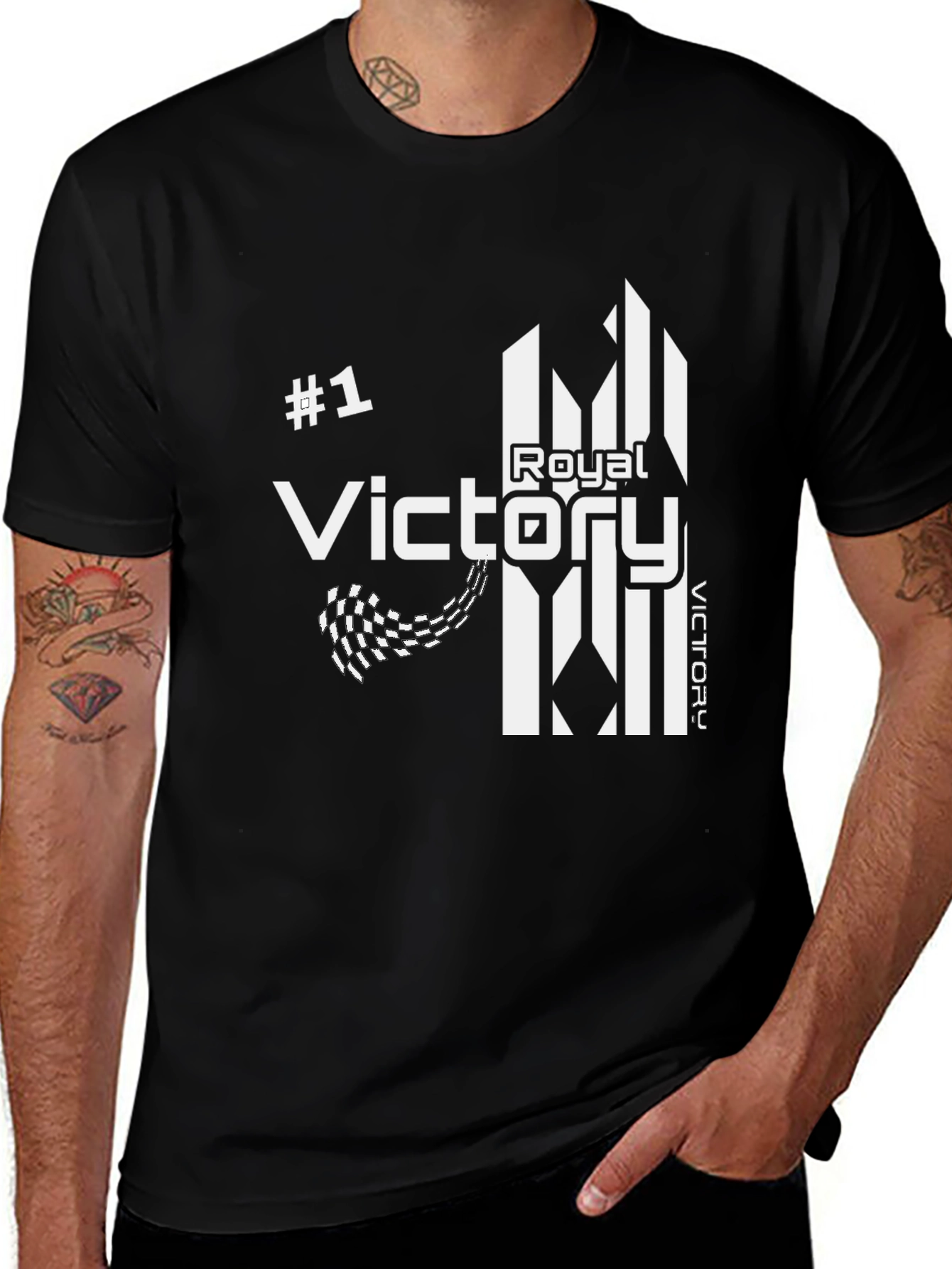 Variant 27 of Royal Victory #1 T-Shirt - Black