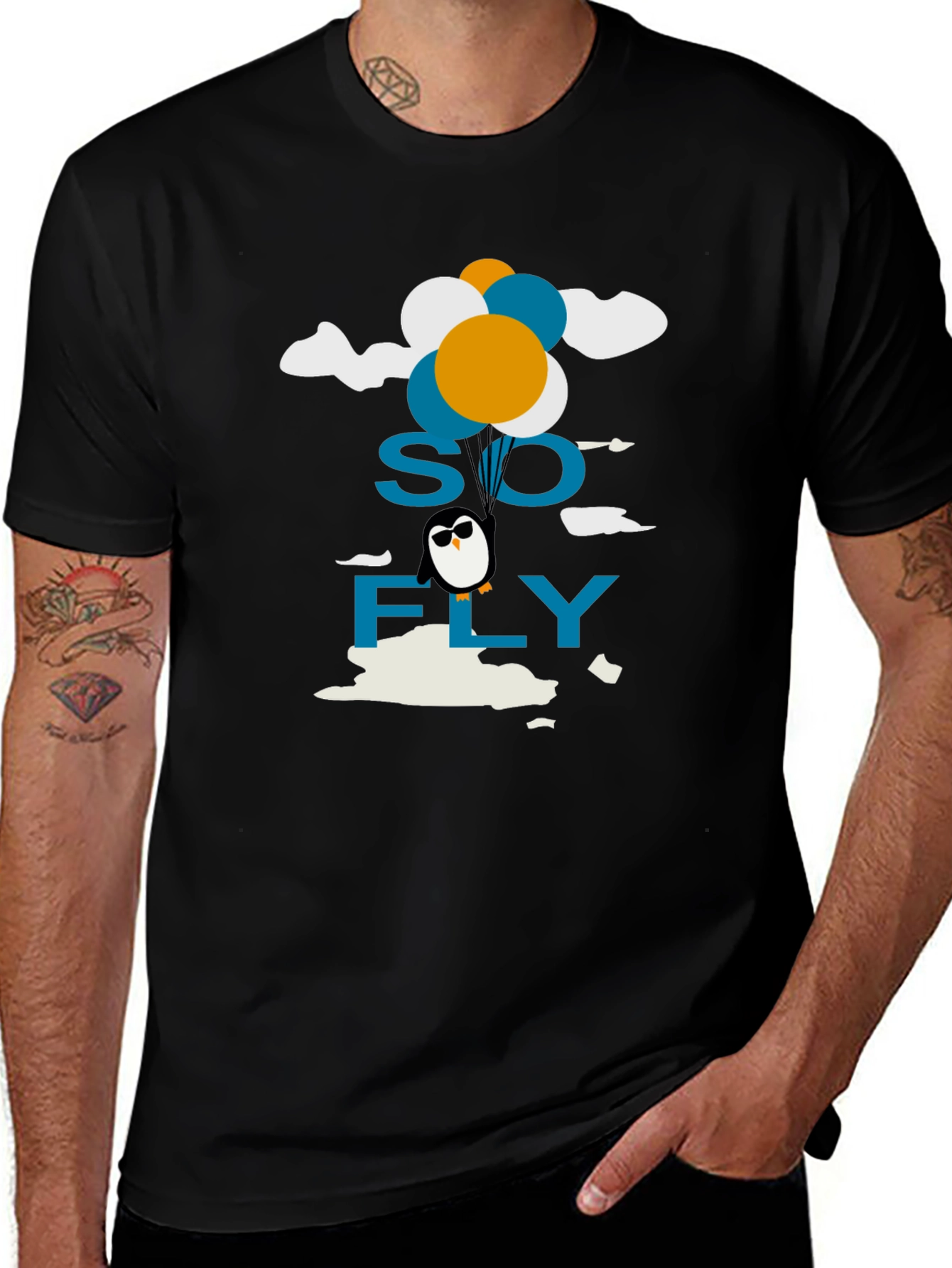 Variant 3 of So Fly Graphic Print Tee