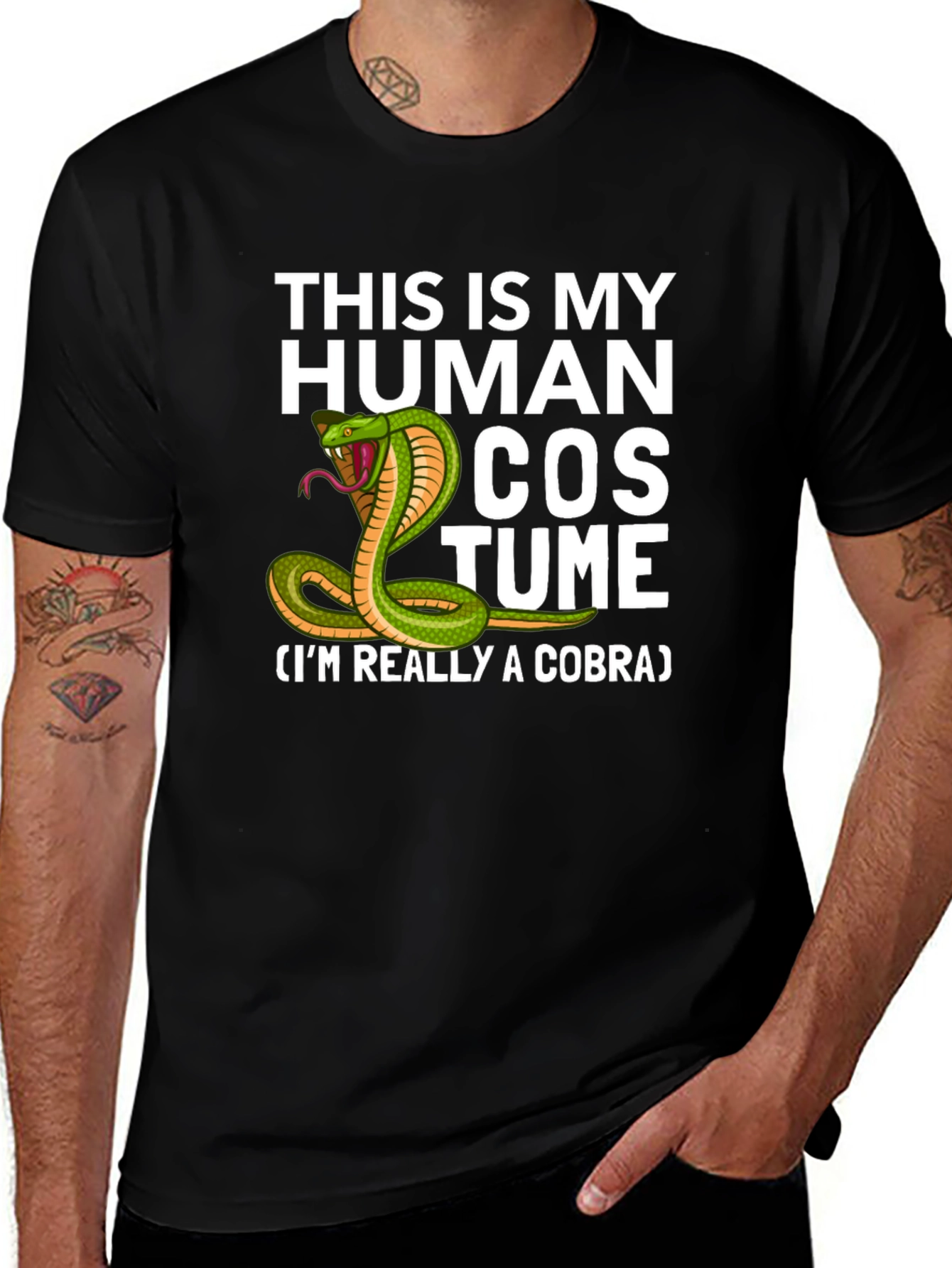 Variant 29 of Human Costume Cobra T-Shirt