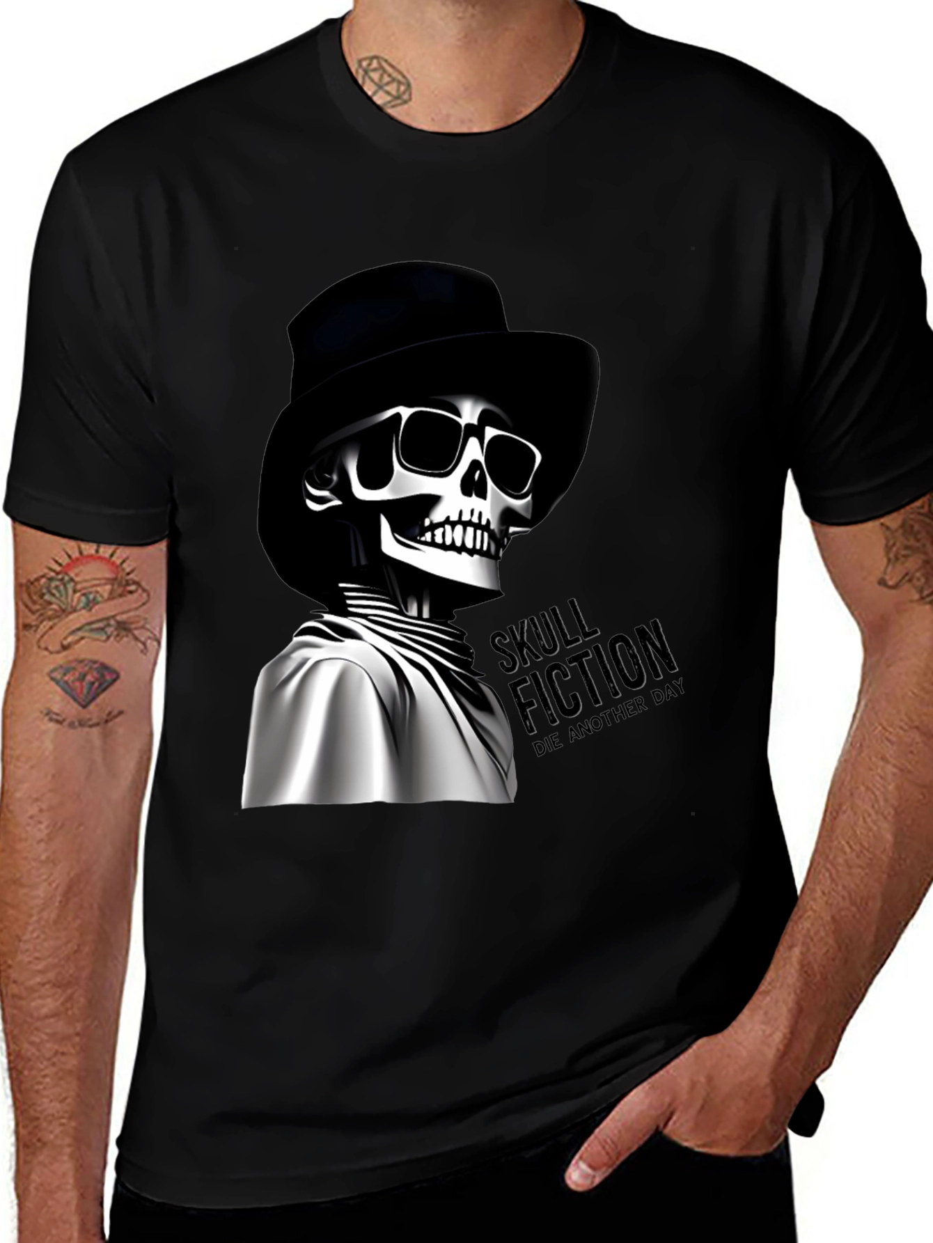 Variant 5 of Skull Fiction T-Shirt - Die Another Day