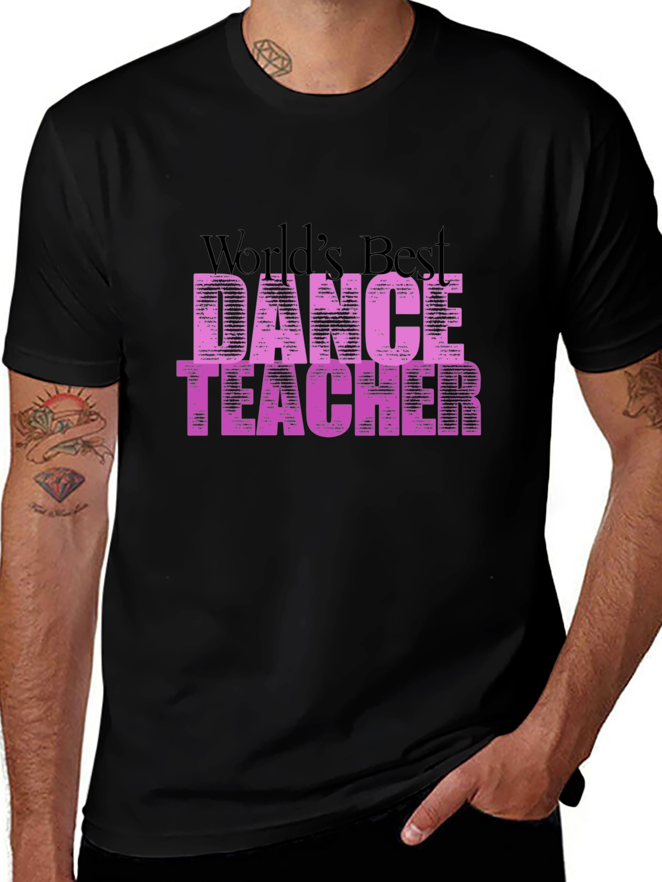 Variant 2 of Dance Teacher T-Shirt - World's Best Dance Instructor Tee