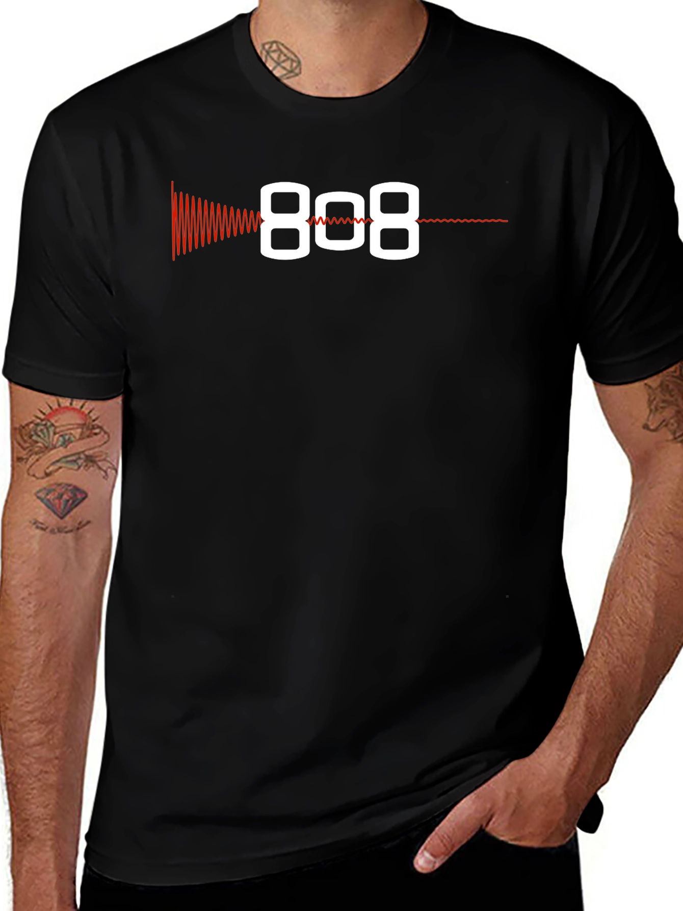 Variant 2 of 808 Graphic Print T-Shirt