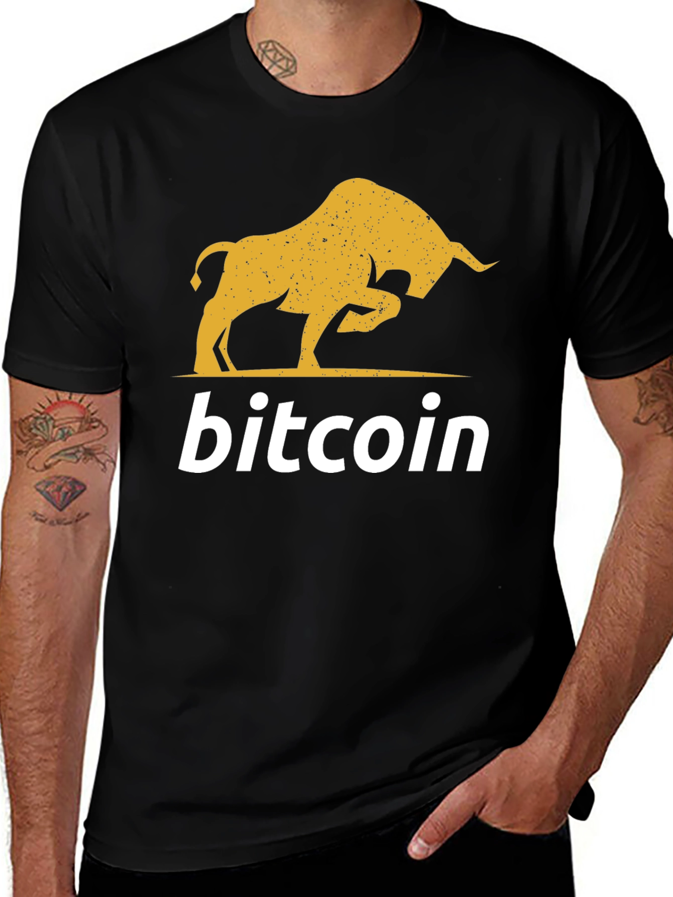 Bitcoin Bull T-Shirt - Crypto Currency Tee