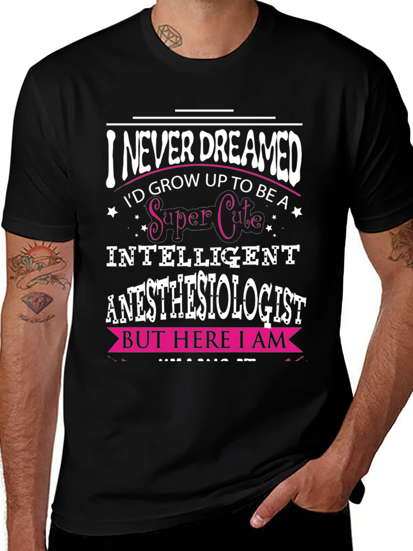 Variant 18 of Super Cute Anesthesiologist T-Shirt