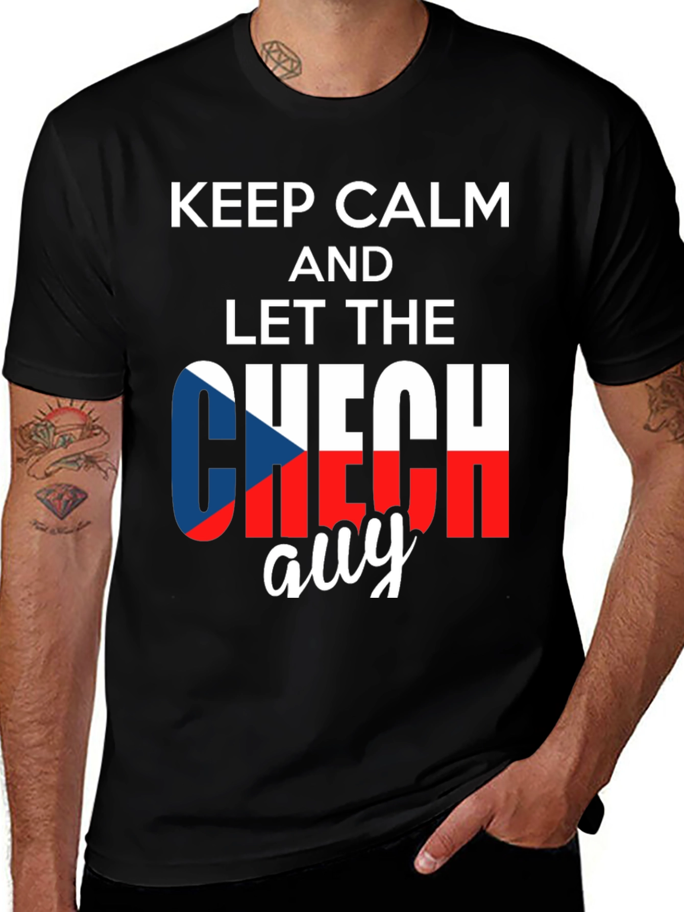 Keep Calm Czech Guy T-Shirt