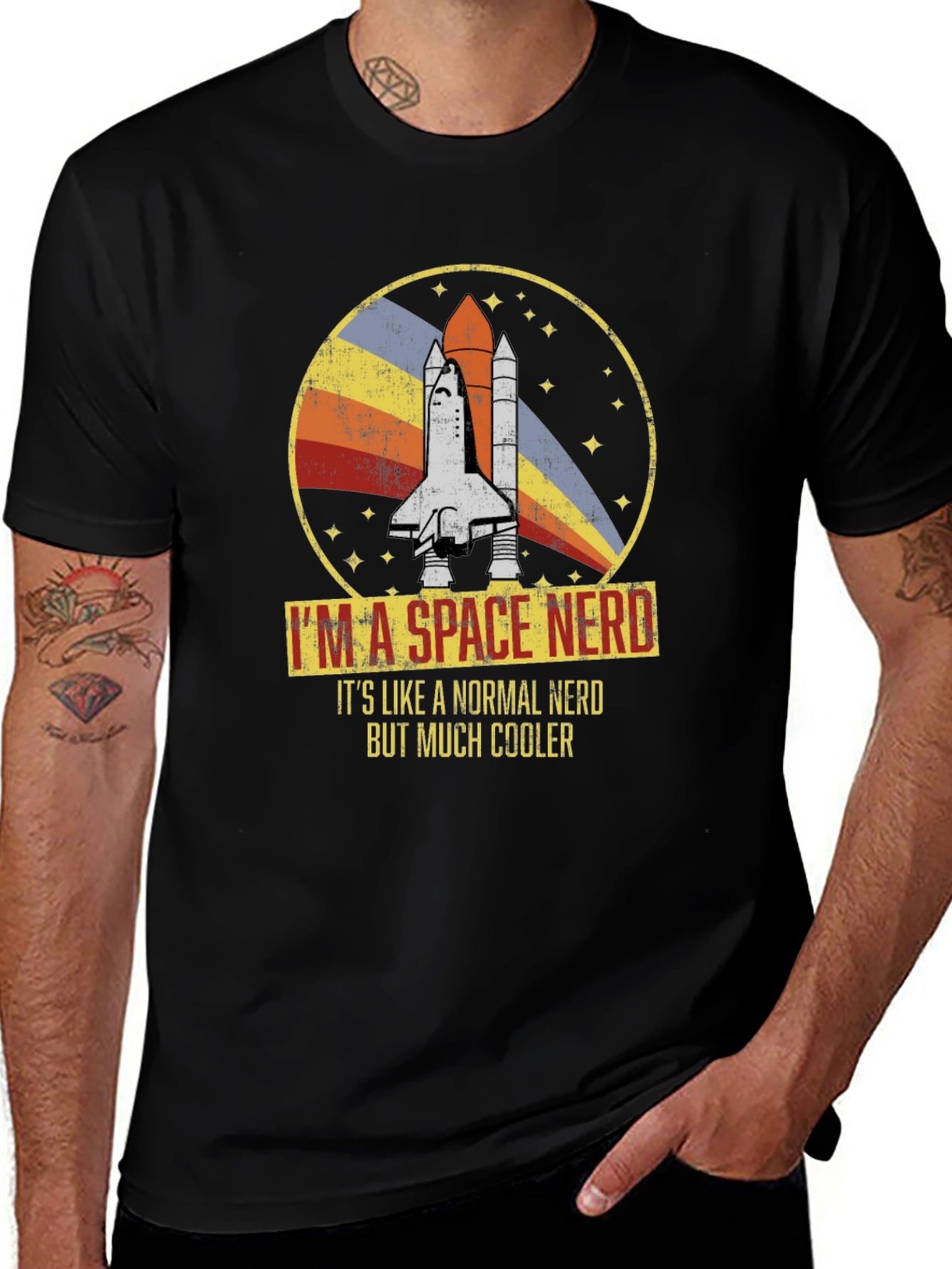 Variant 27 of Space Nerd T-Shirt
