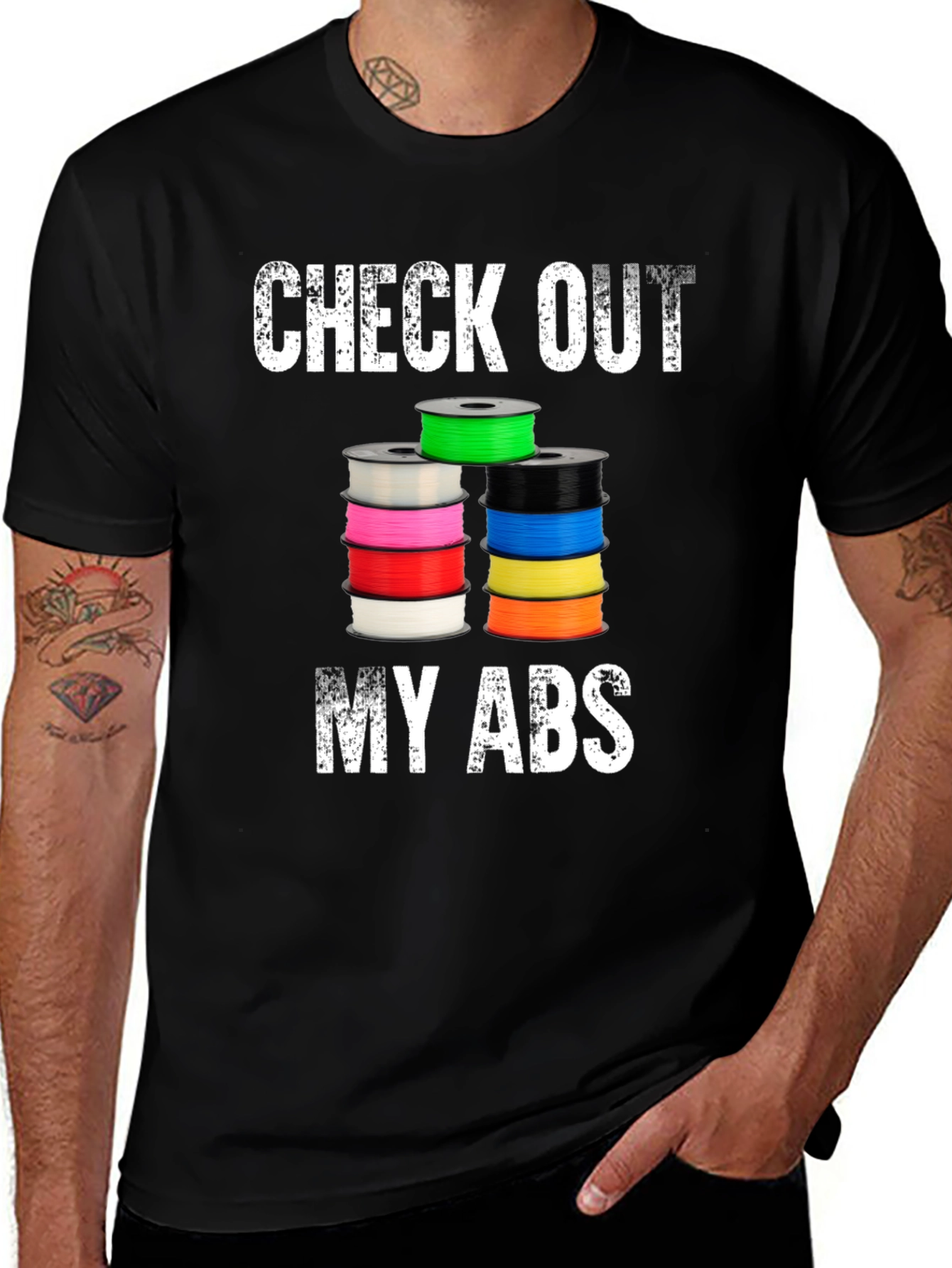 Variant 19 of Check Out My ABS T-Shirt - 3D Printing Filament