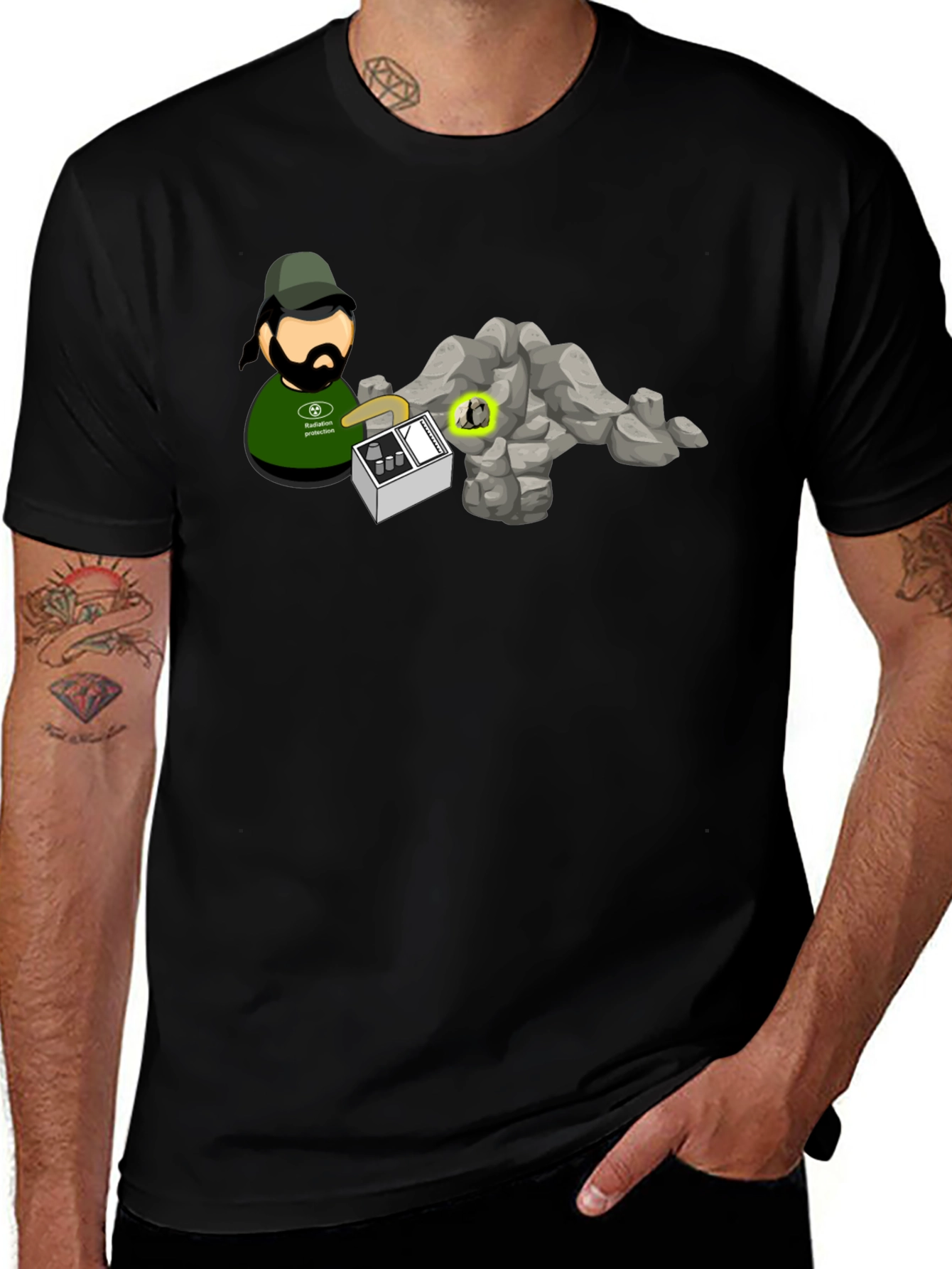Variant 7 of Radioactive Rock Collector T-Shirt