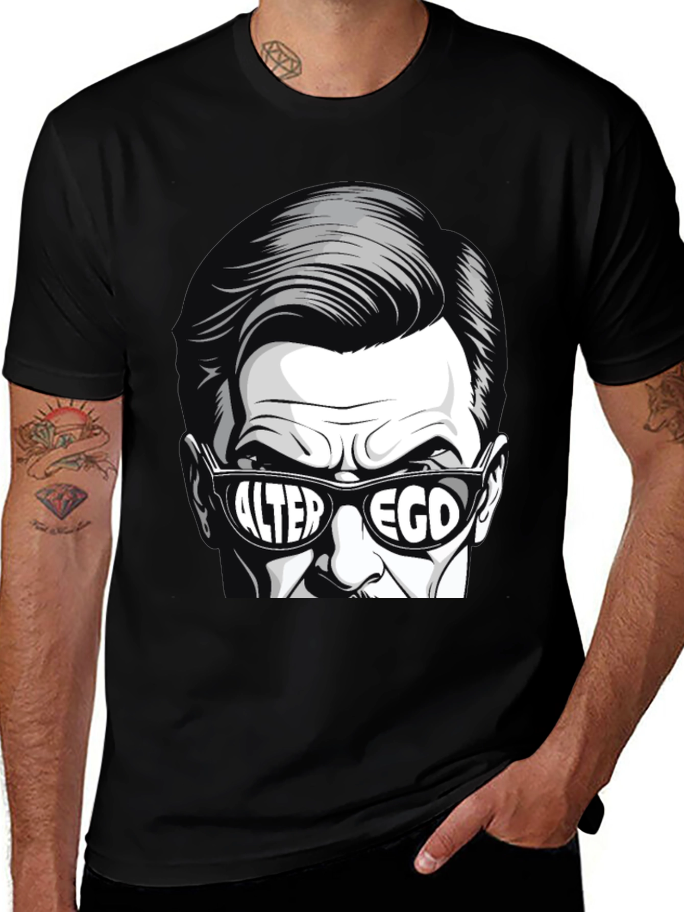 Variant 20 of Alter Ego Graphic T-Shirt - Bold Statement Tee
